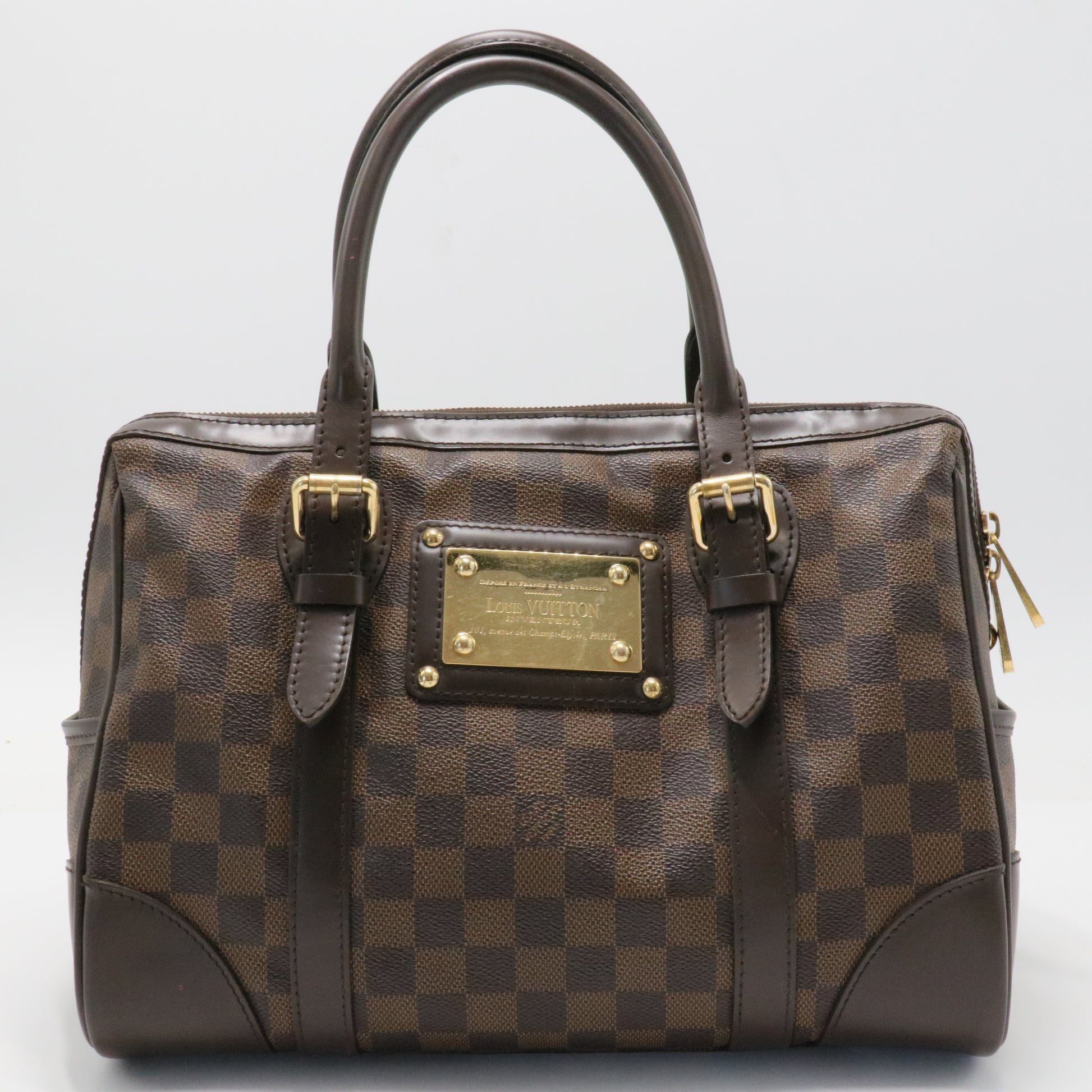 Louis Vuitton Damier Ebene Canvas Berkeley Bag
