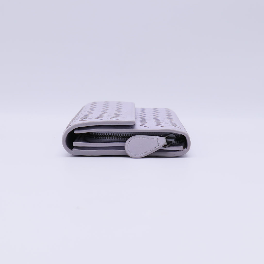 Nappa Intrecciato Continental Flap Wallet W21584
