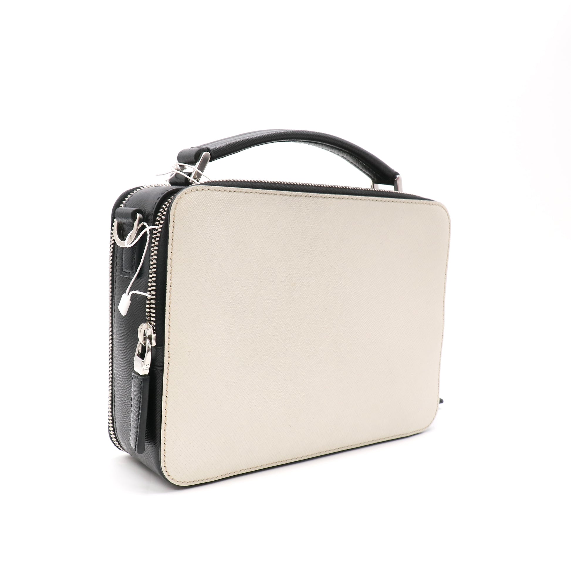 Prada Brique Saffiano Leather Bag twins LDZ477