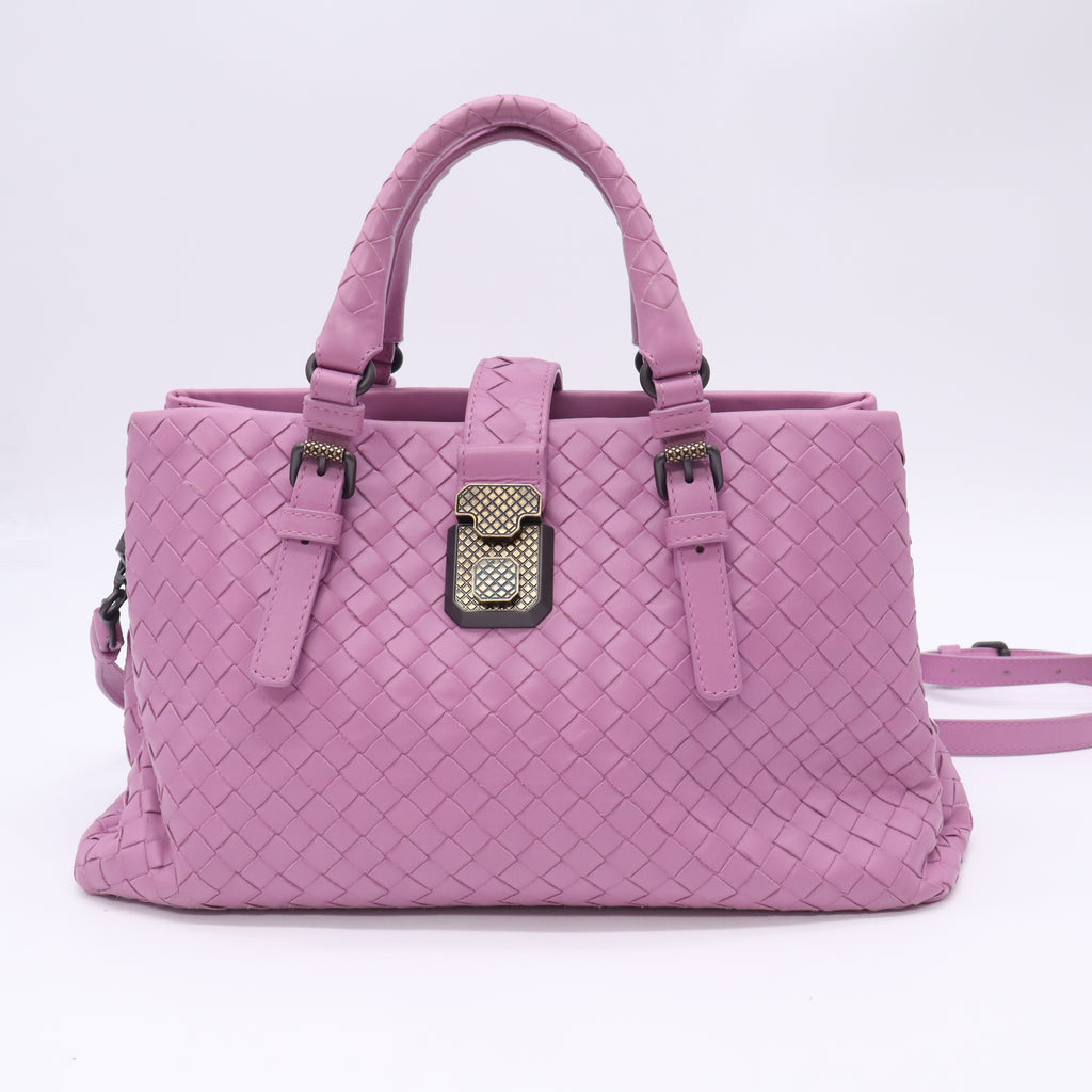 Bottega Veneta Intrecciato Nappa Leather Mini Roma Tote Bag Twins B24071