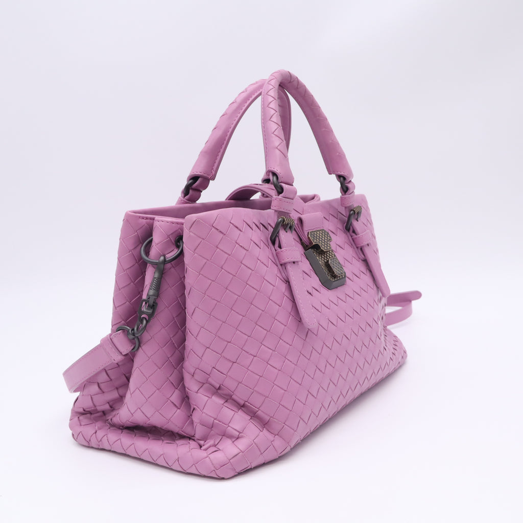Bottega Veneta Intrecciato Nappa Leather Mini Roma Tote Bag Twins B24071