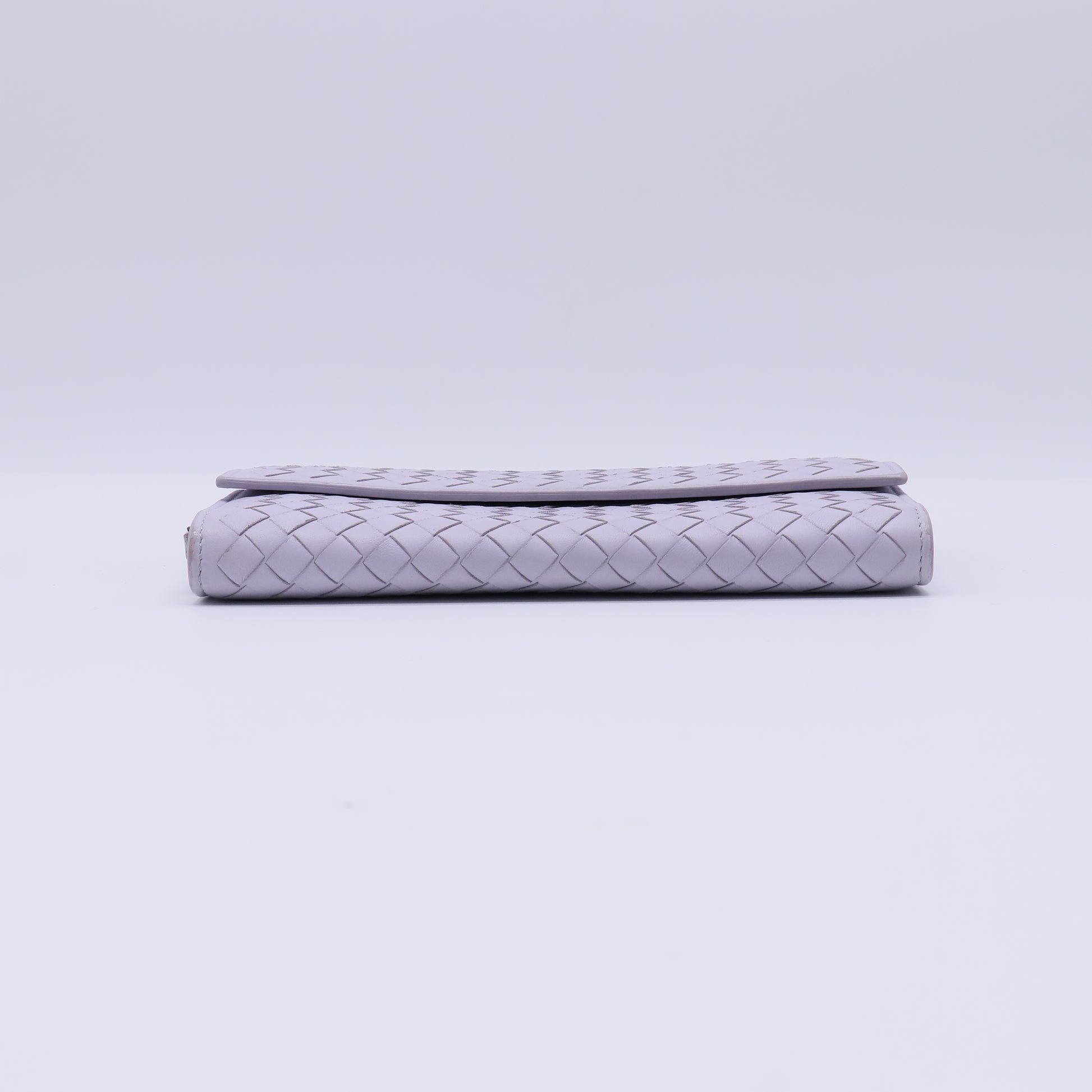 Nappa Intrecciato Continental Flap Wallet W21584