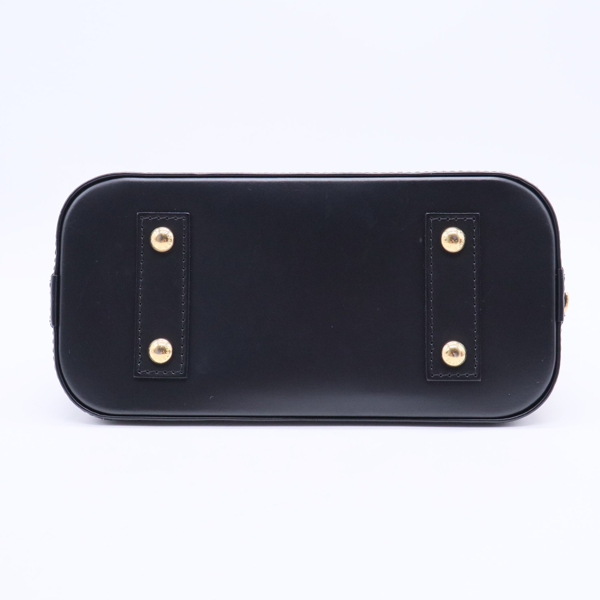 Alma BB blooming flowers epi leather black Twins LDJ3073