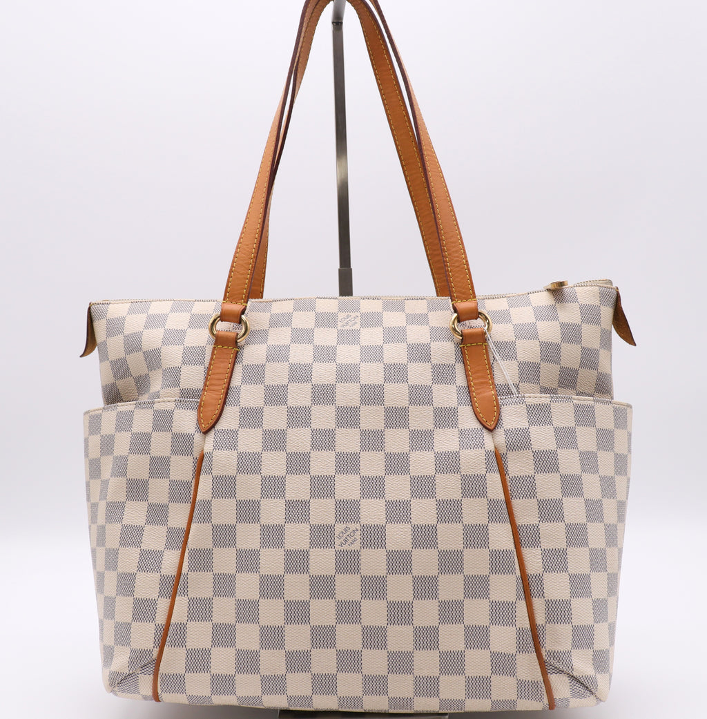 Totally Handbag Monogram Canvas MM twins