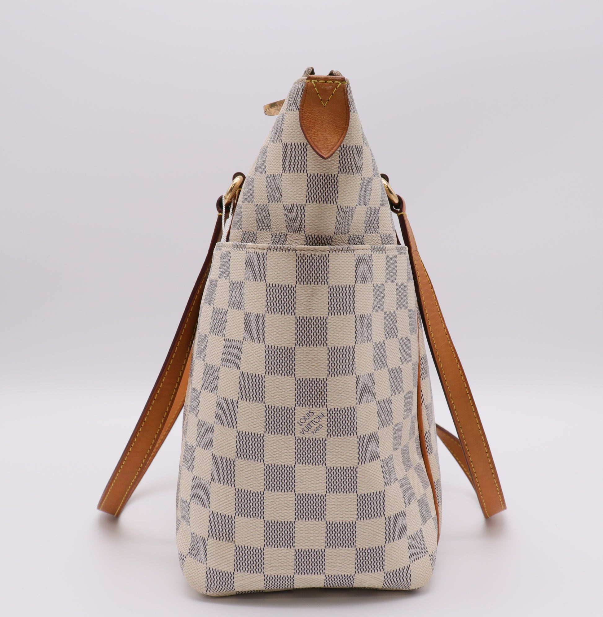 Totally Handbag Monogram Canvas MM twins