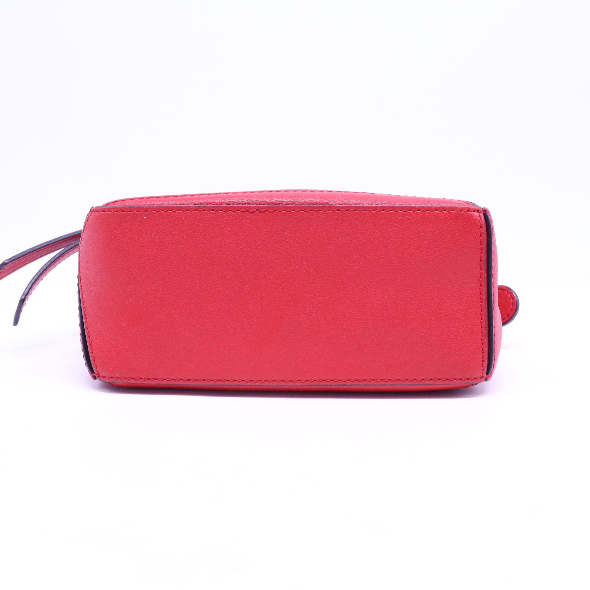 Calfskin Mini Puzzle Bag Pomodoro B20716