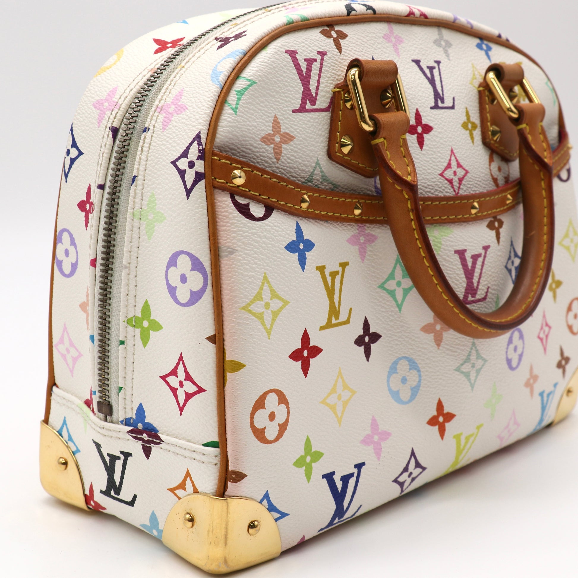 Louis Vuitton Monogram Multicolore Trouville Bag twins LDZ471