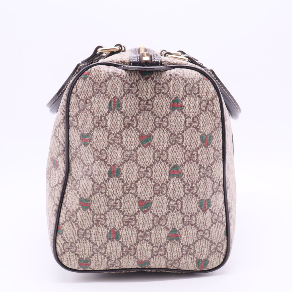 Tattoo Hearts Boston Bag