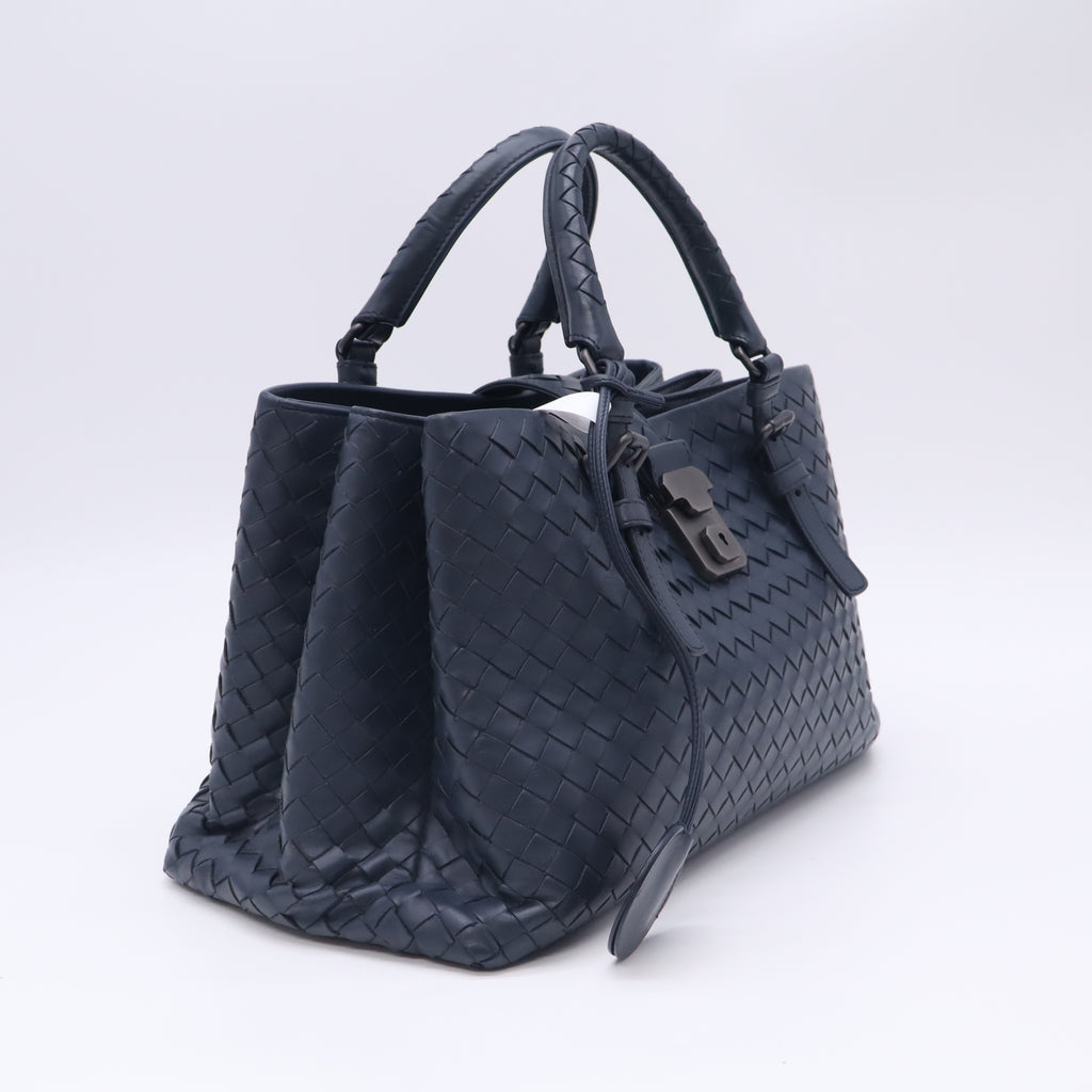 Bottega Veneta Intrecciato Nappa Leather Small Roma Tote Bag Twins B24059
