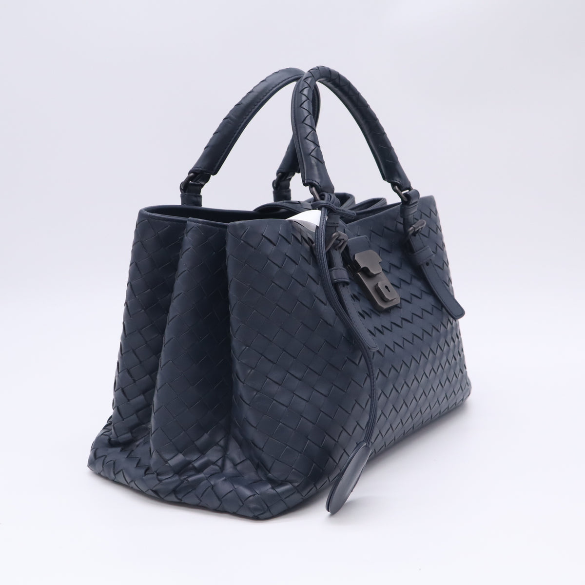 Bottega Veneta Intrecciato Nappa Leather Small Roma Tote Bag Twins B24059
