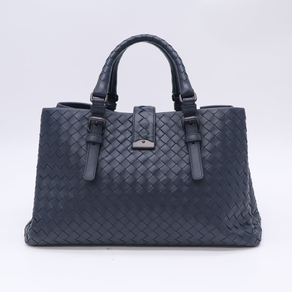 Bottega Veneta Intrecciato Nappa Leather Small Roma Tote Bag Twins B24059