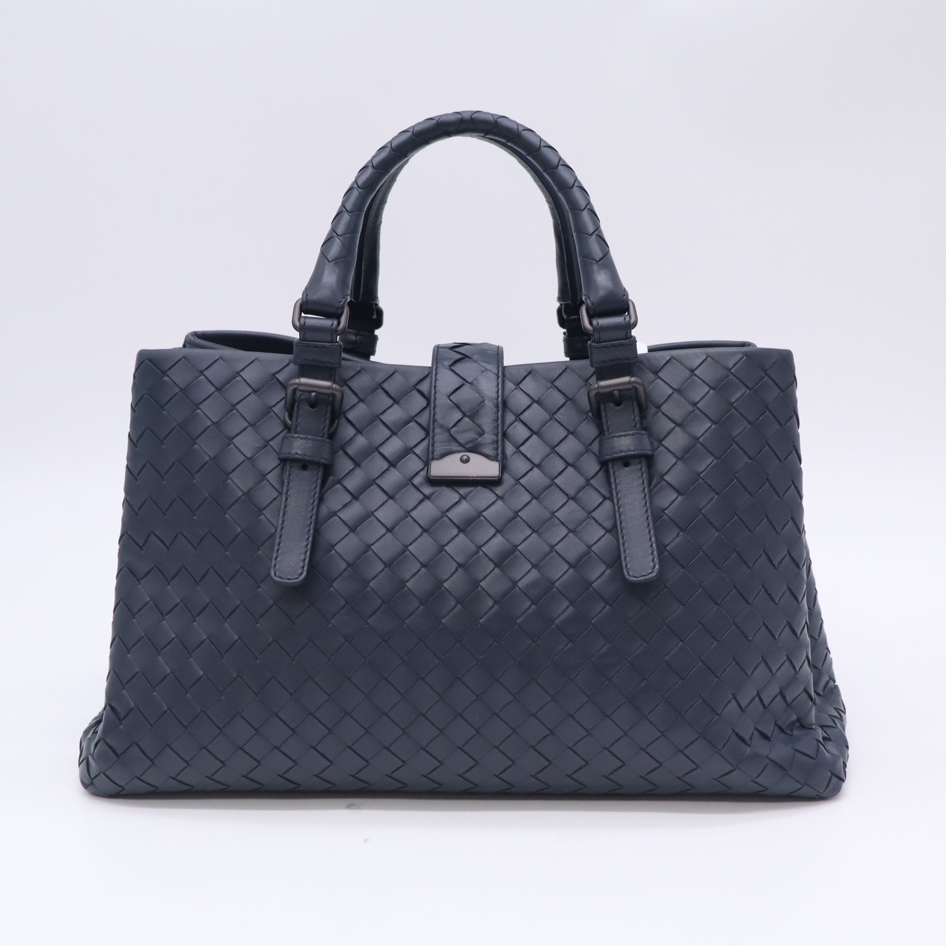 Bottega Veneta Intrecciato Nappa Leather Small Roma Tote Bag Twins B24059