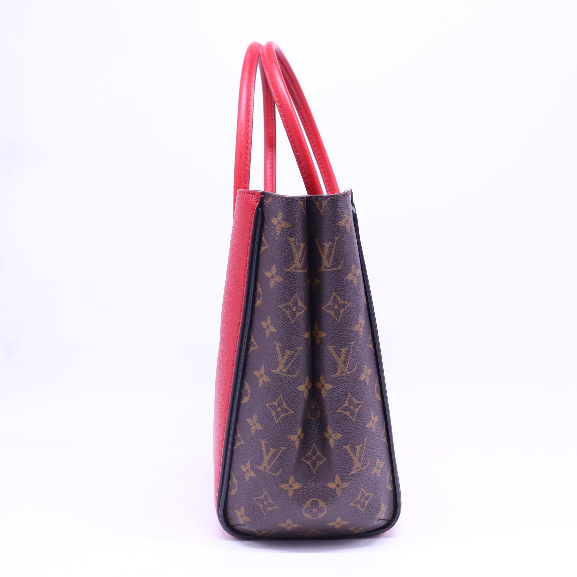 Calfskin Monogram Kimono Tote Cherry B21181