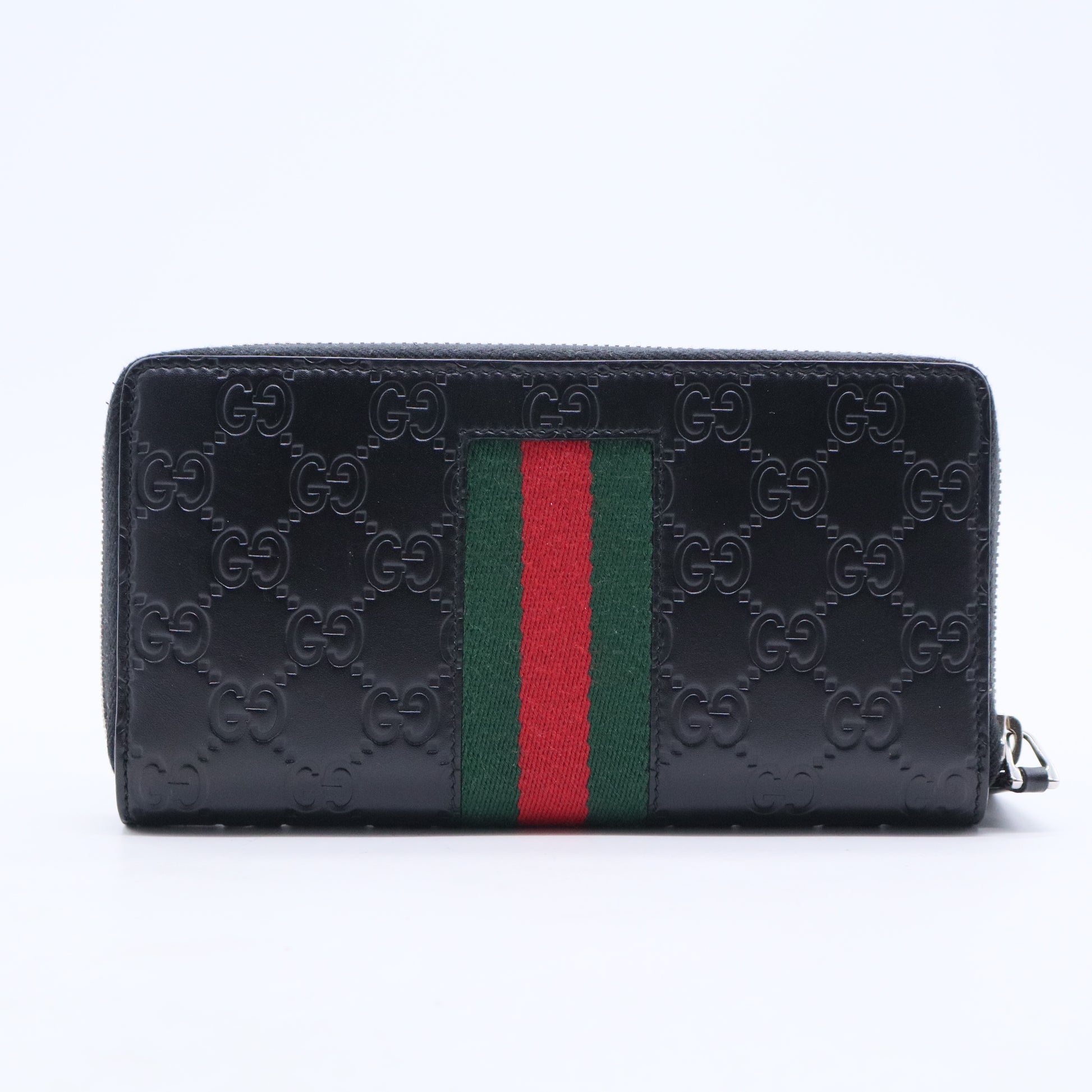 Web Accent Leather Wallet W20398