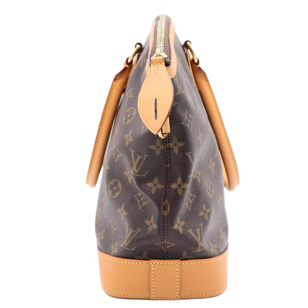 Monogram Canvas Lockit Horizontal Bag