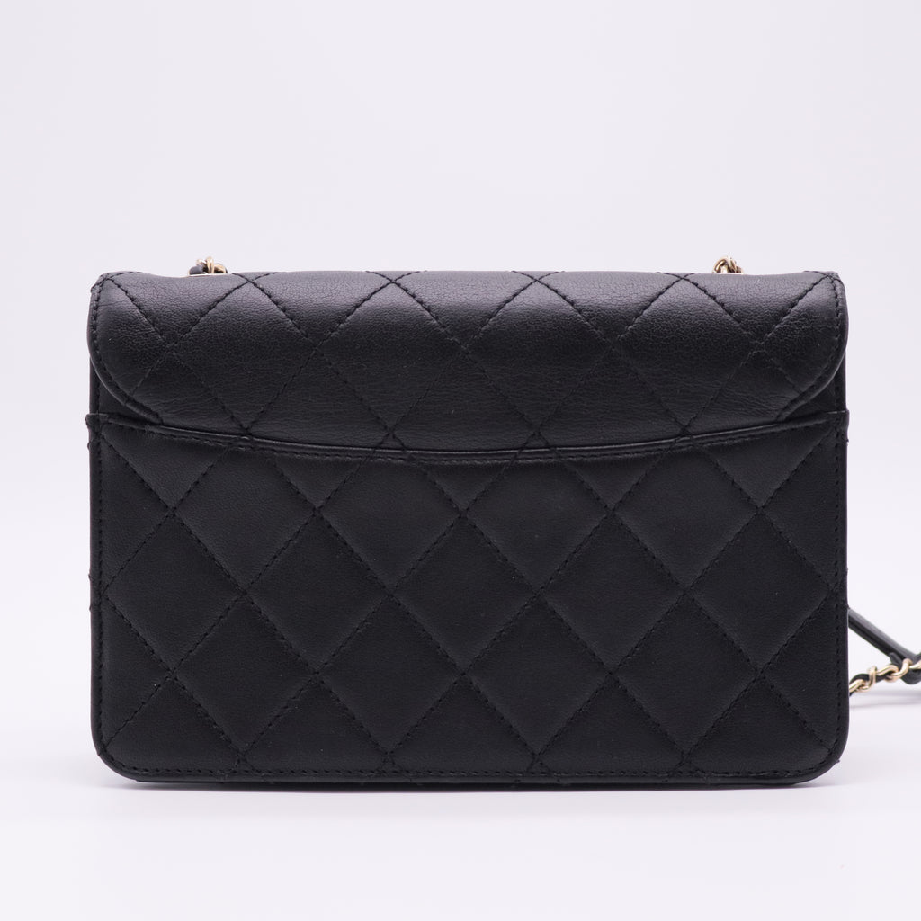Beauty Lock Flap Bag Small