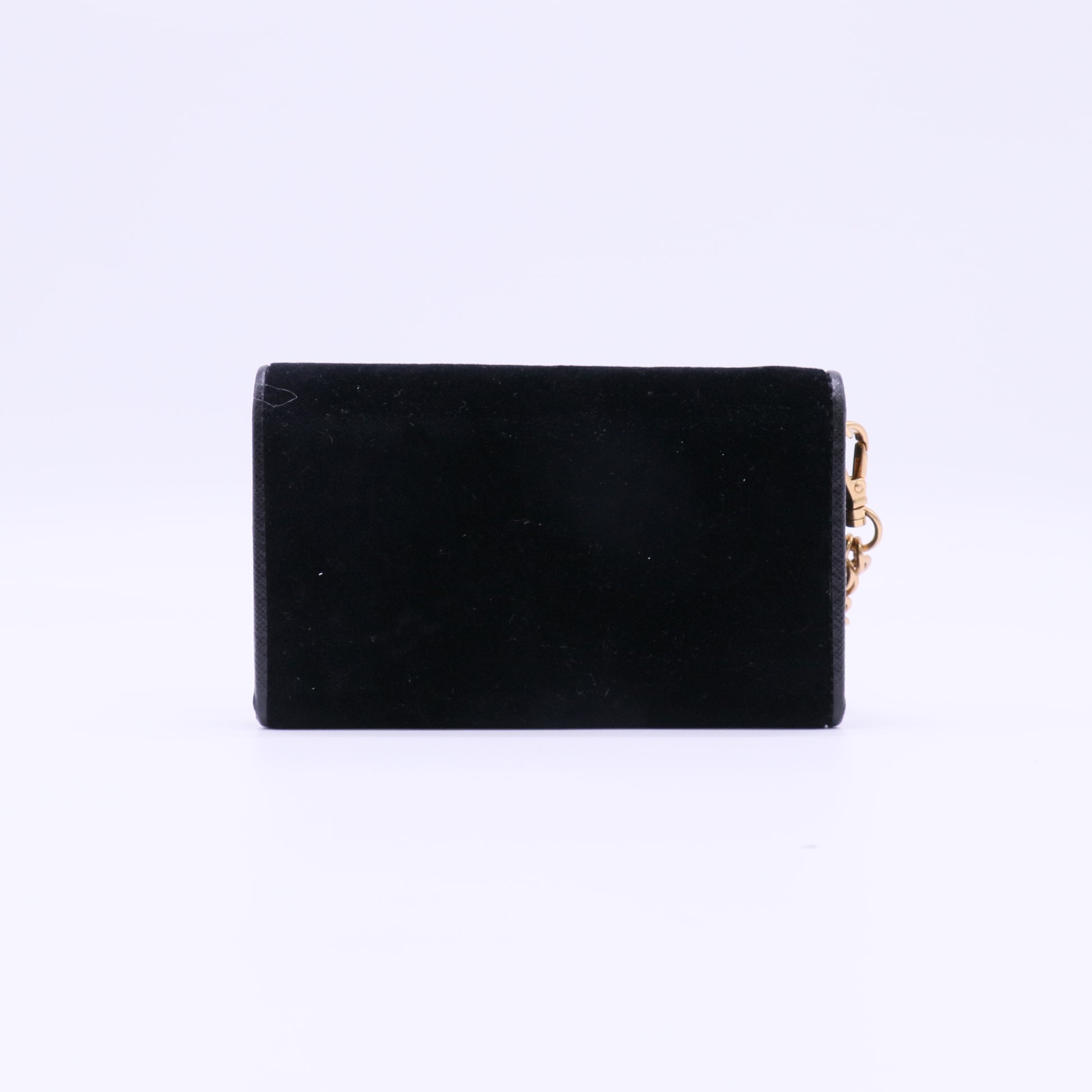 Prada Velvet Clutch W21919