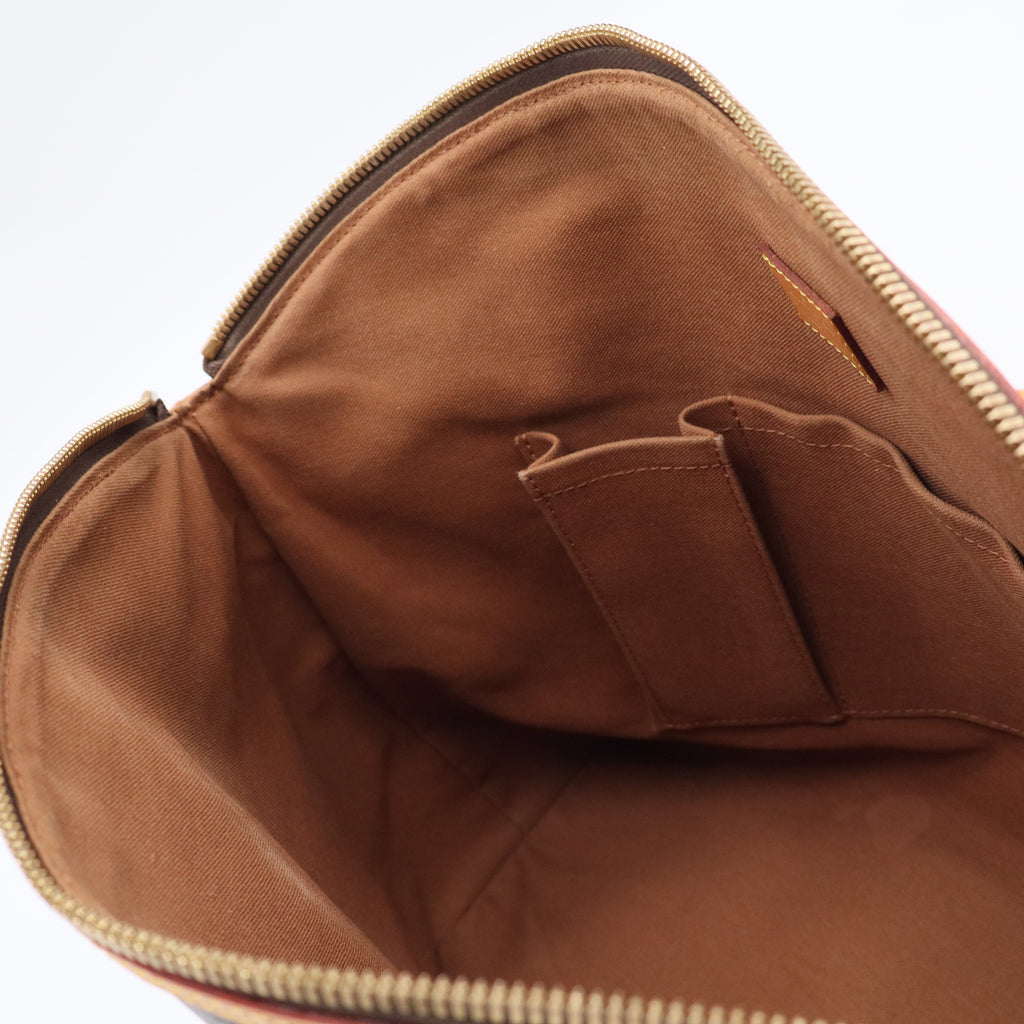 Monogram Canvas Lockit Horizontal Bag