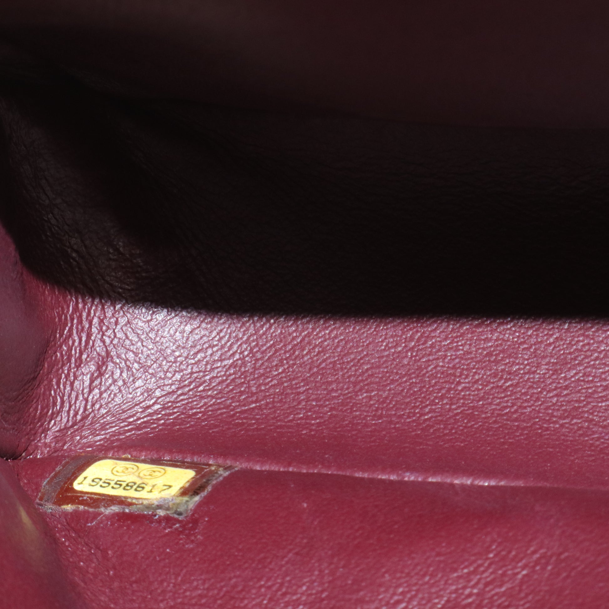 Vintage Classic Double Flap Bag Quilted Caviar Medium B21144