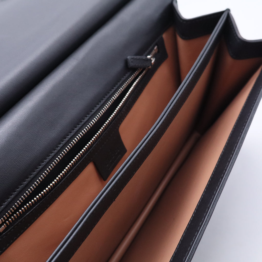 Bolsa Gucci Lady Bamboo Flap Preta B20307