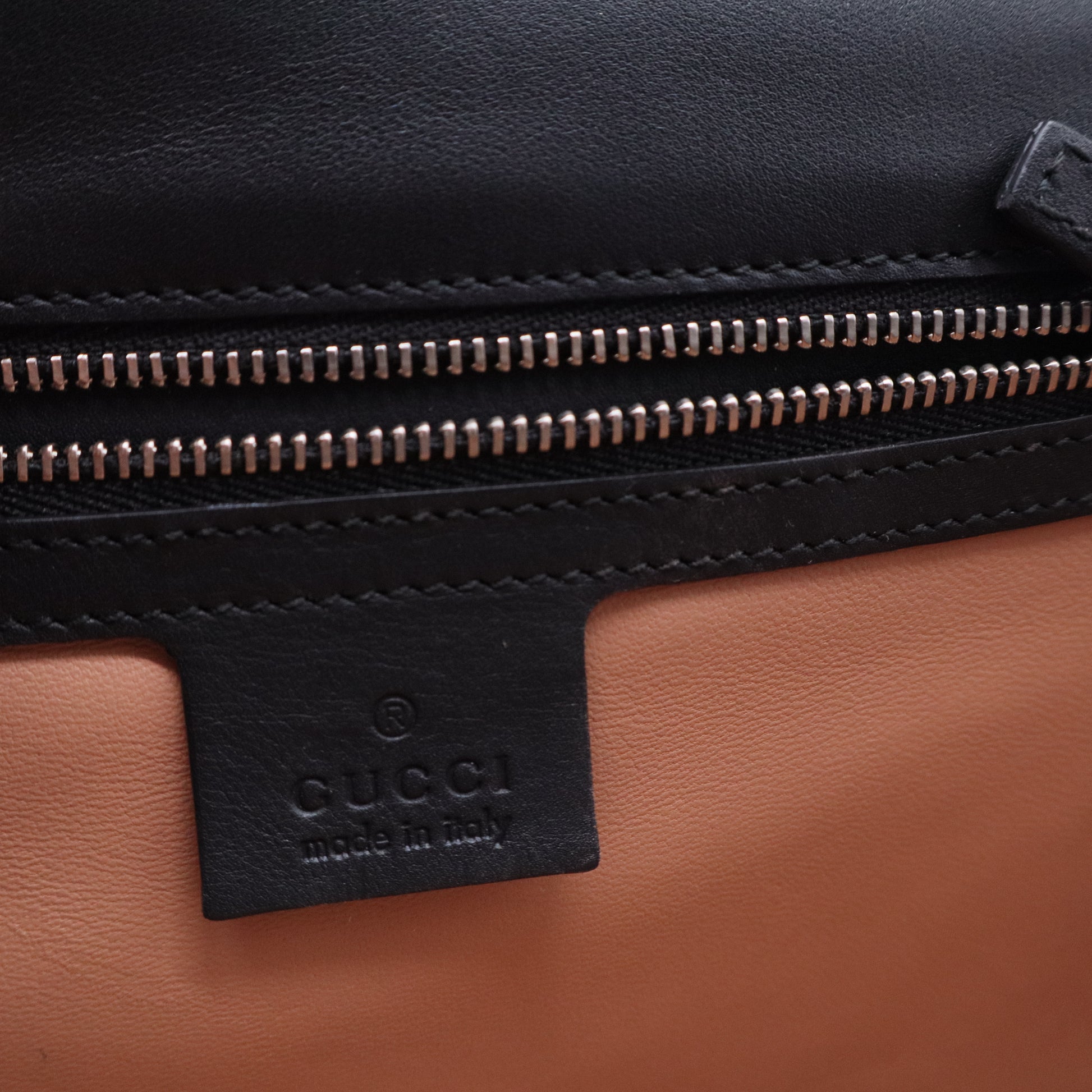 Bolsa Gucci Lady Bamboo Flap Preta B20307