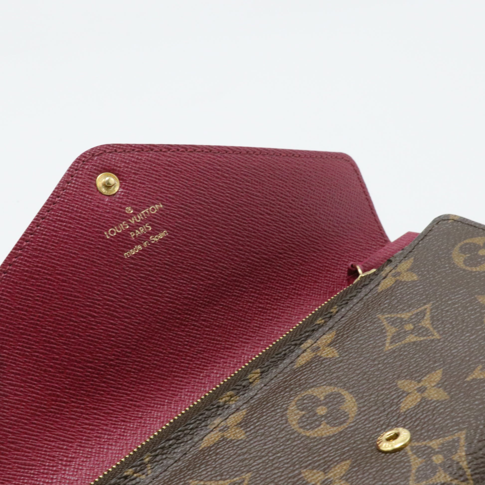 LV Monogram Coated Canvas Continental Wallet