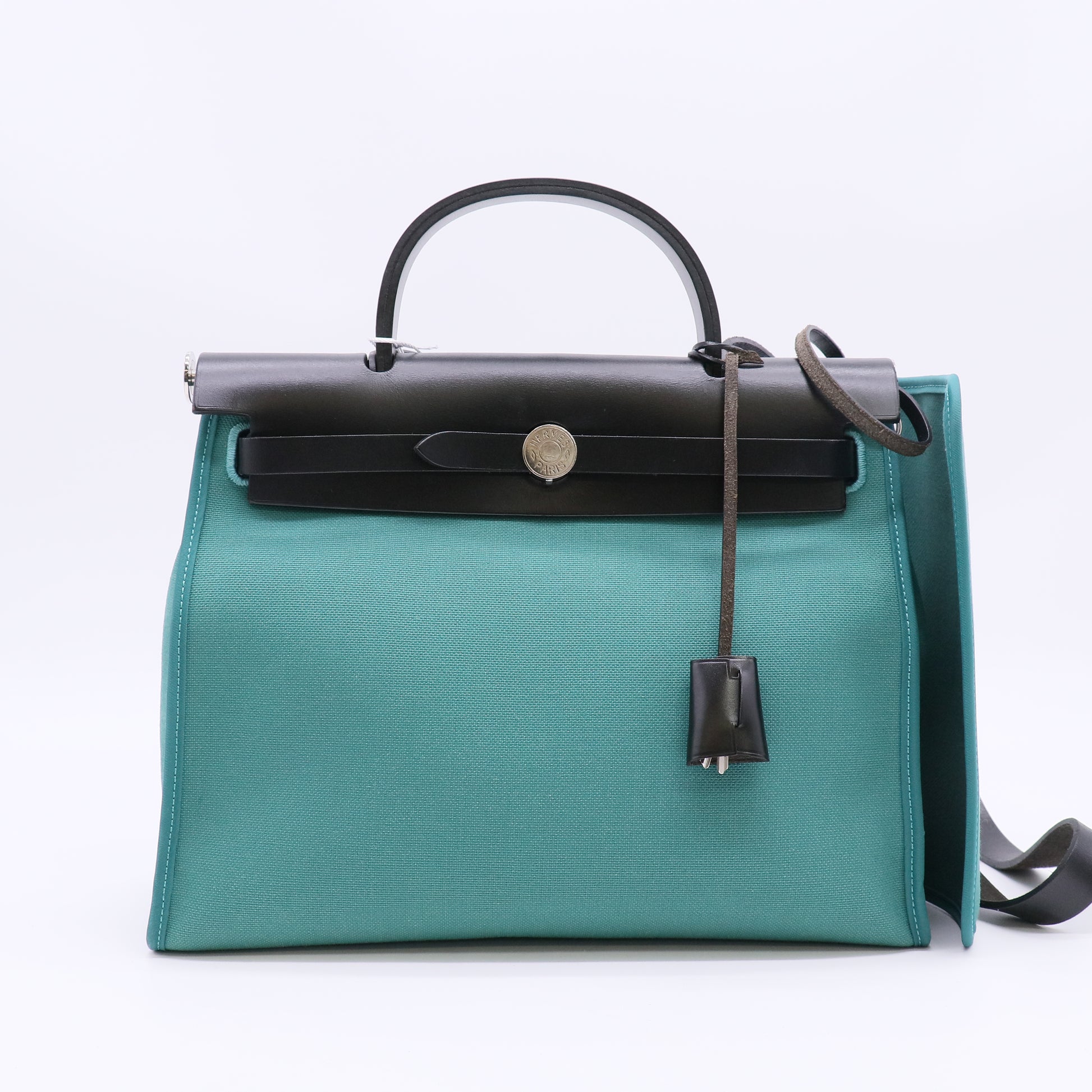 Hermes Toile Militaire & Vache Hunter Herbag Zip 31 twins LDZ1002