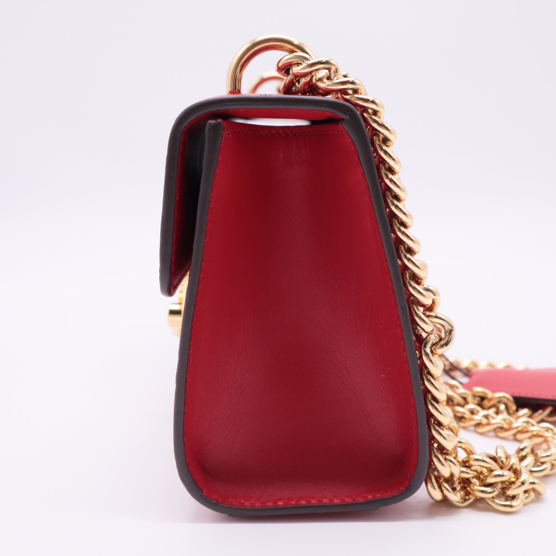 Padlock Shoulder Bag Guccissima Leather Small