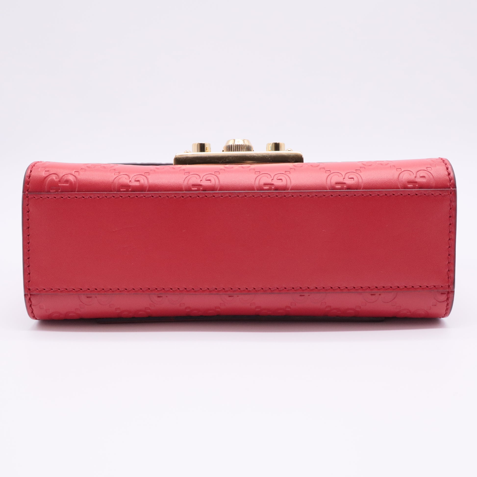 Padlock Shoulder Bag Guccissima Leather Small