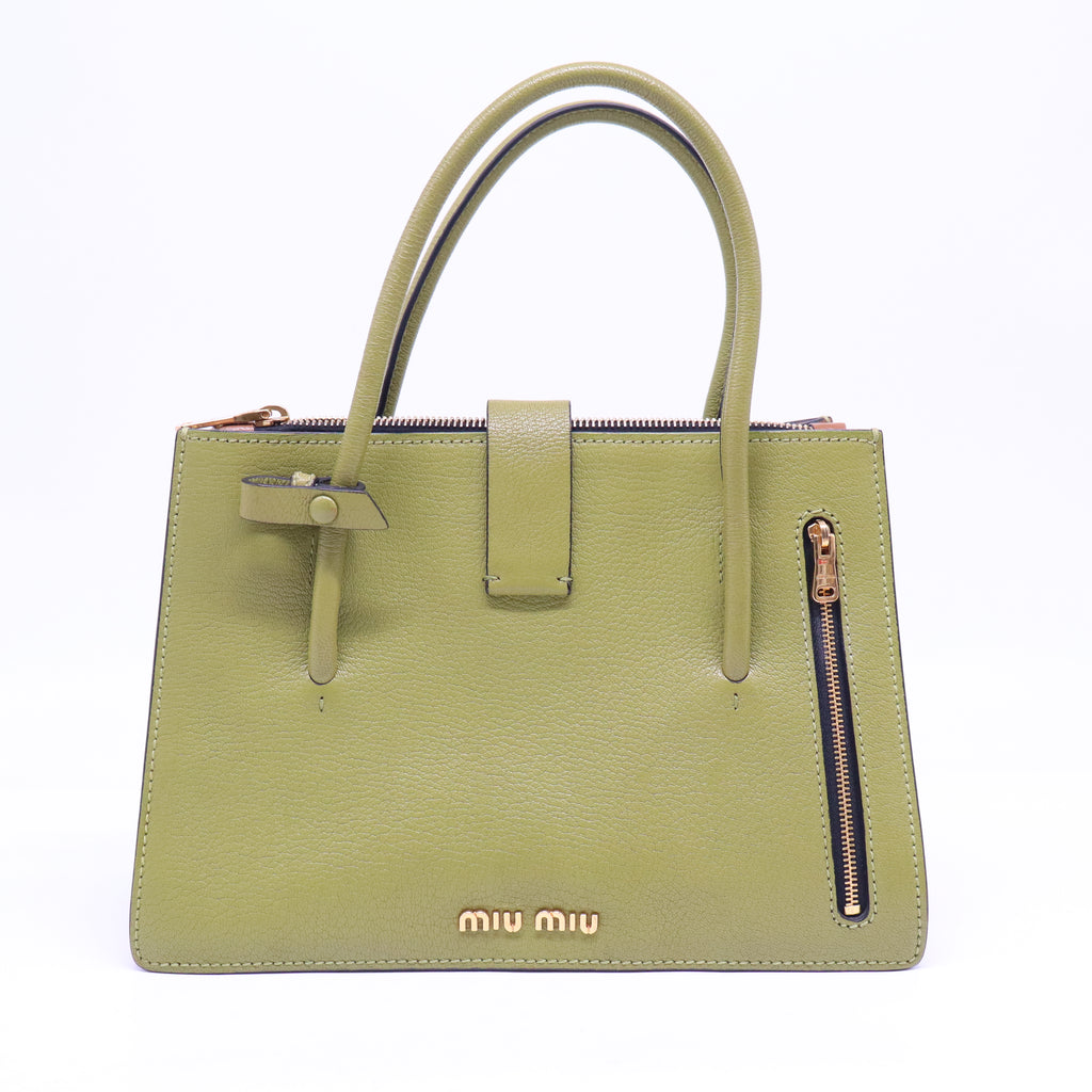 Madras Convertible Compartment Tote Leather Medium B20595