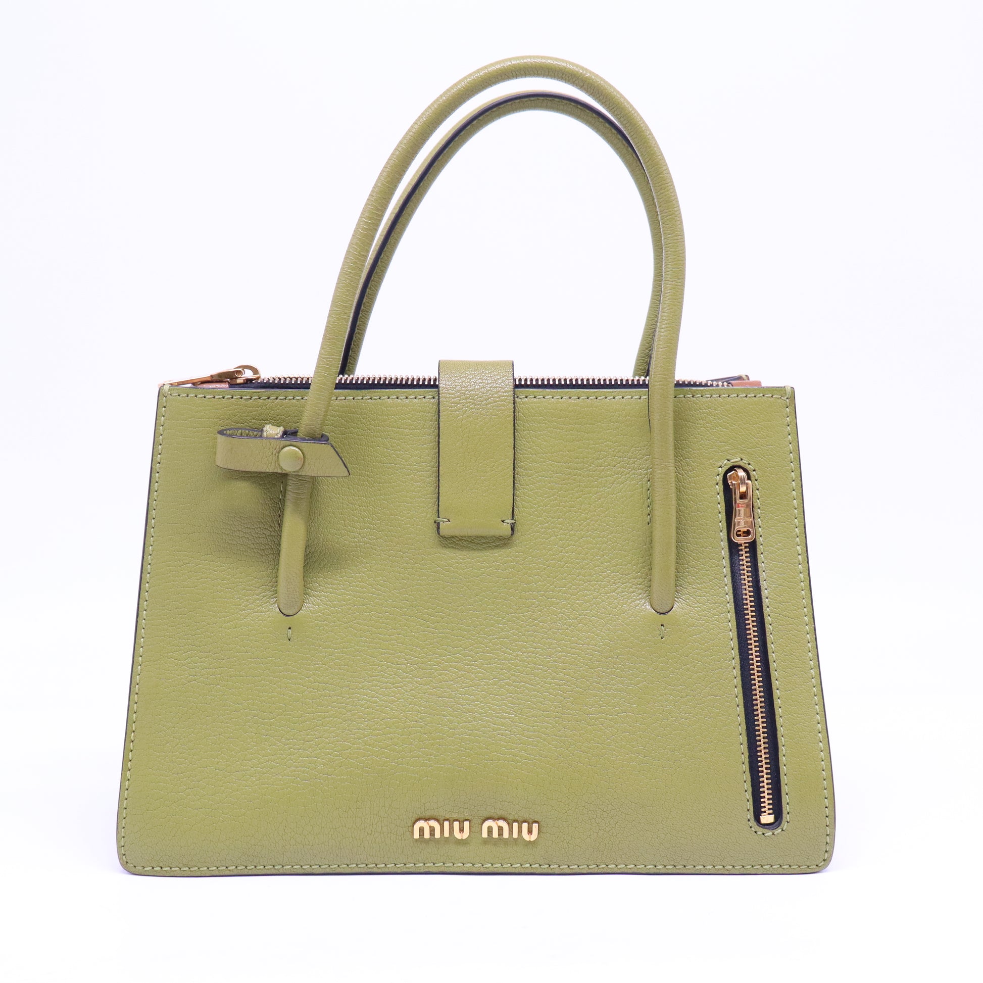 Madras Convertible Compartment Tote Leather Medium B20595