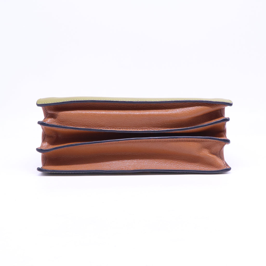 Madras Convertible Compartment Tote Leather Medium B20595