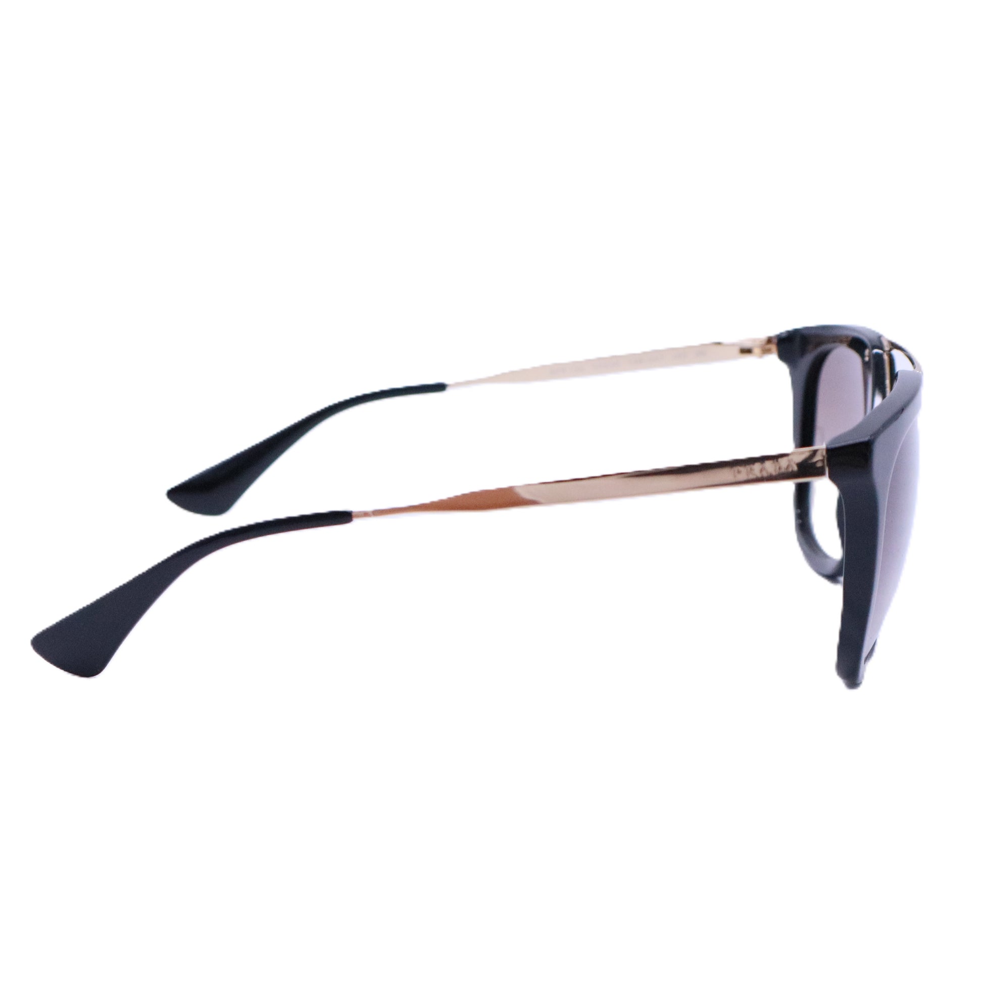Black Acetate Gradient Tint Cat-Eye Sunglasses-SPR13Q