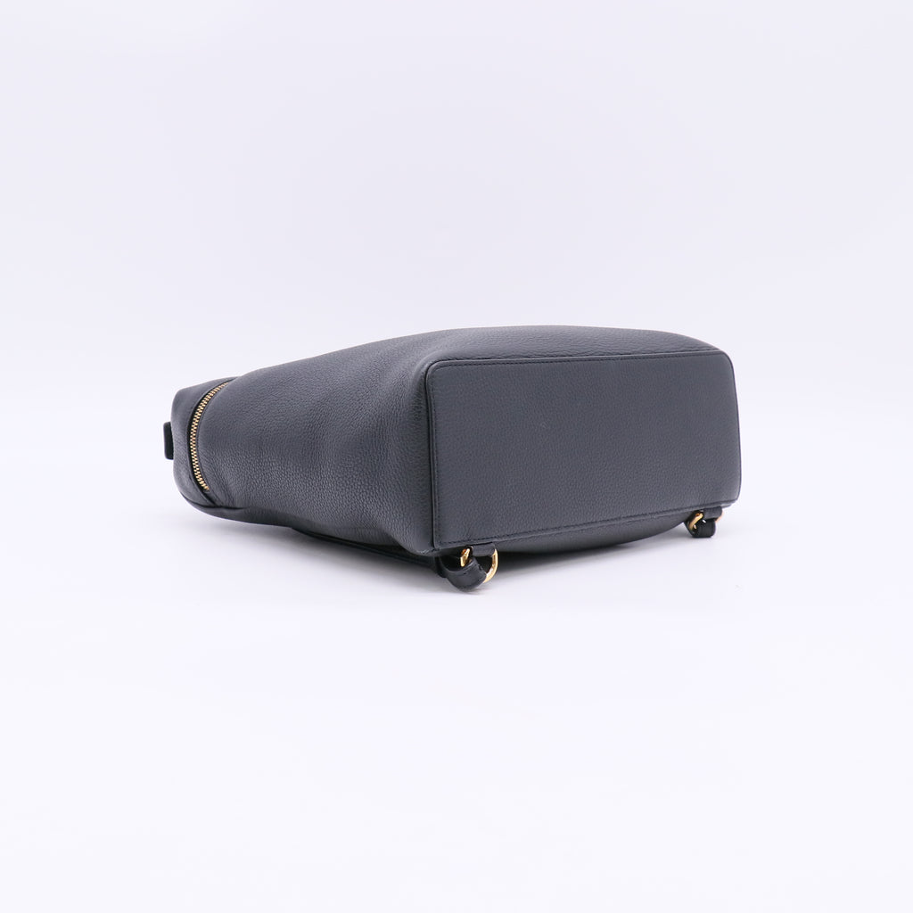 Loro Piana Grained Calfskin Extra Pocket Backpack L23.5 twins LDZ990