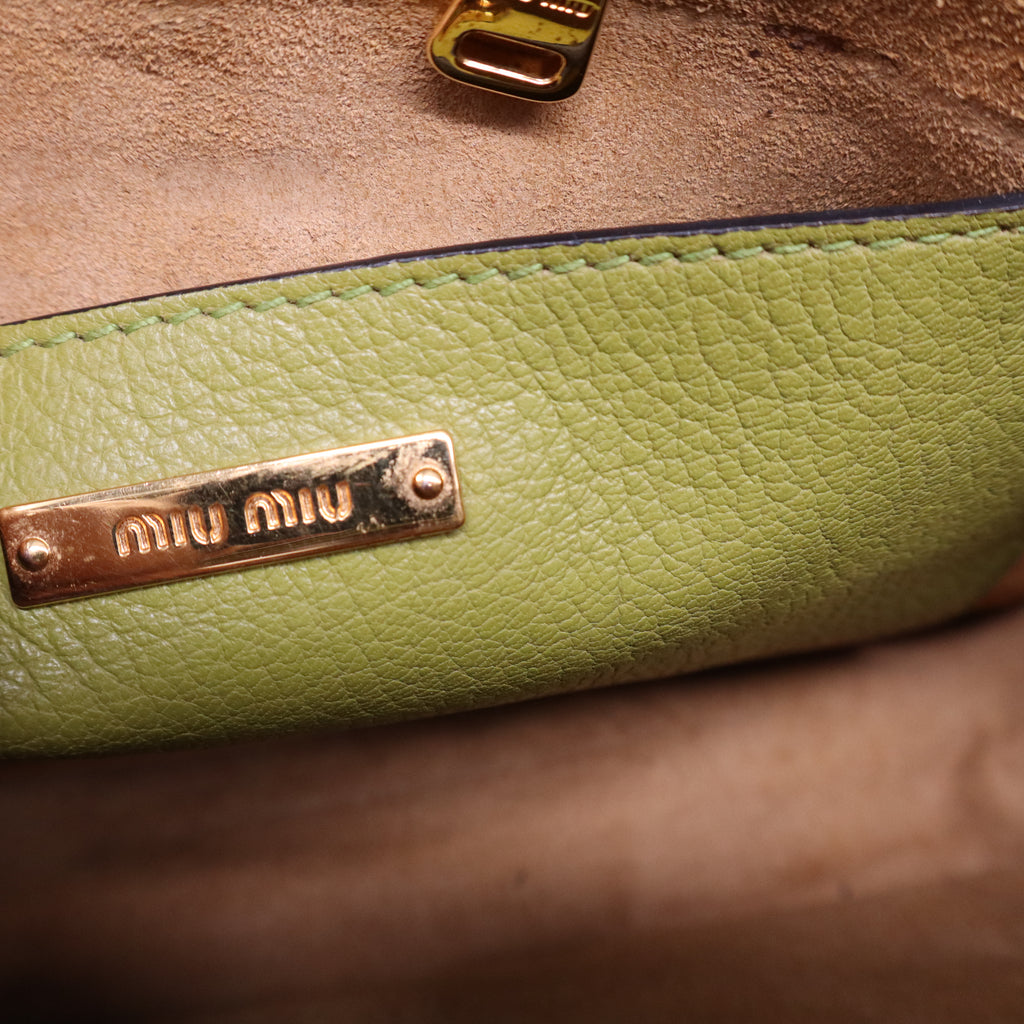Madras Convertible Compartment Tote Leather Medium B20595