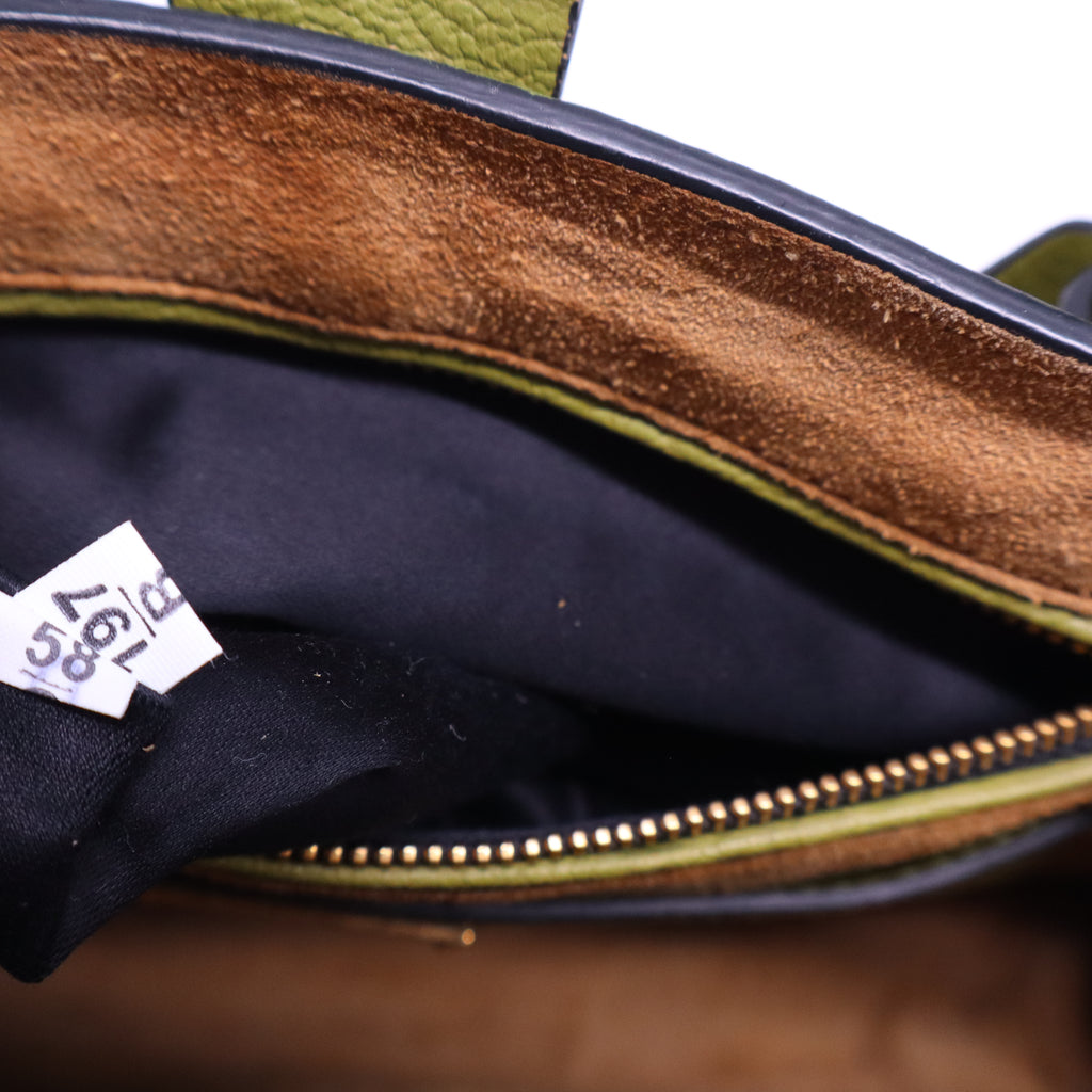 Madras Convertible Compartment Tote Leather Medium B20595