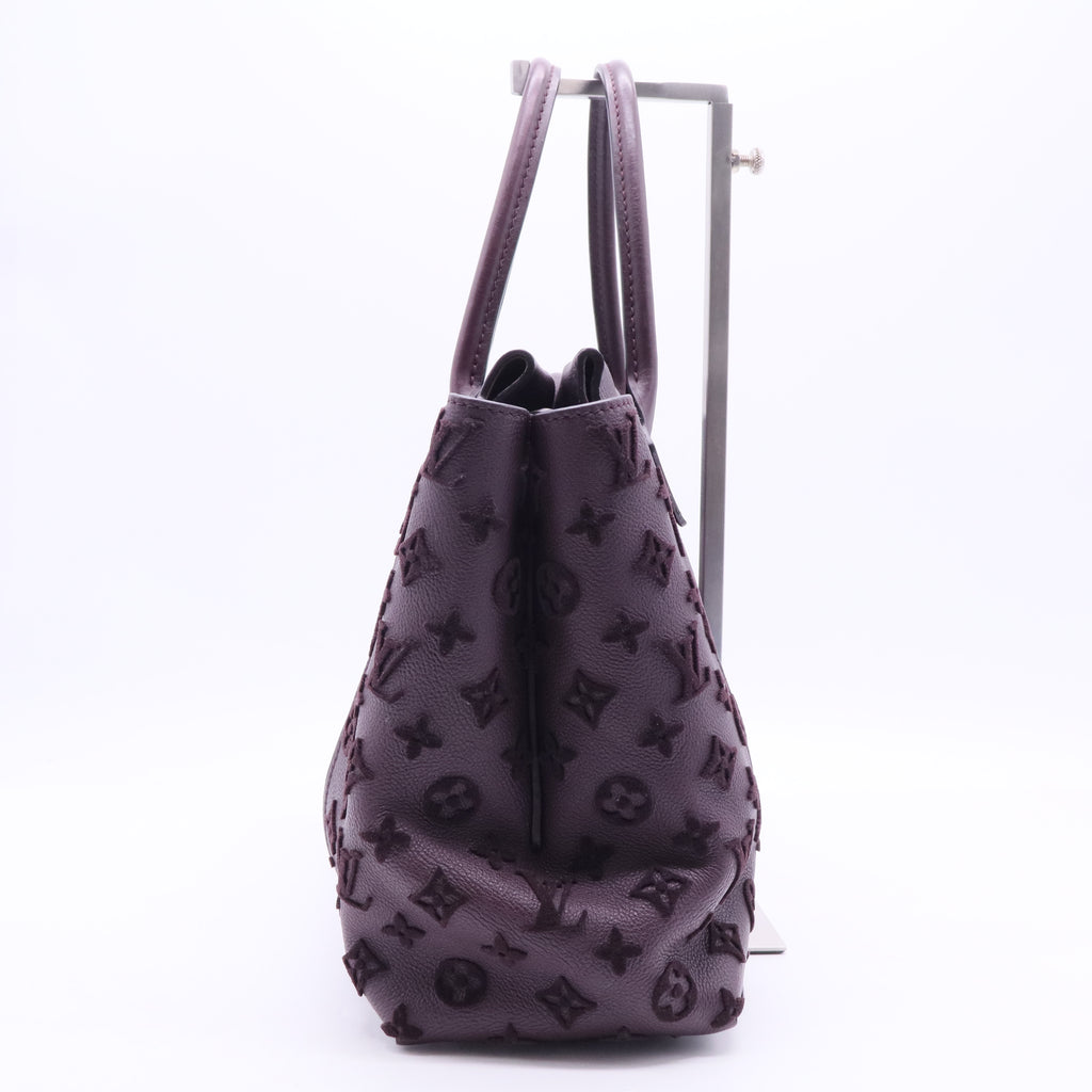 Limited Edition Chocolate Monogram Canvas W PM Bag twins