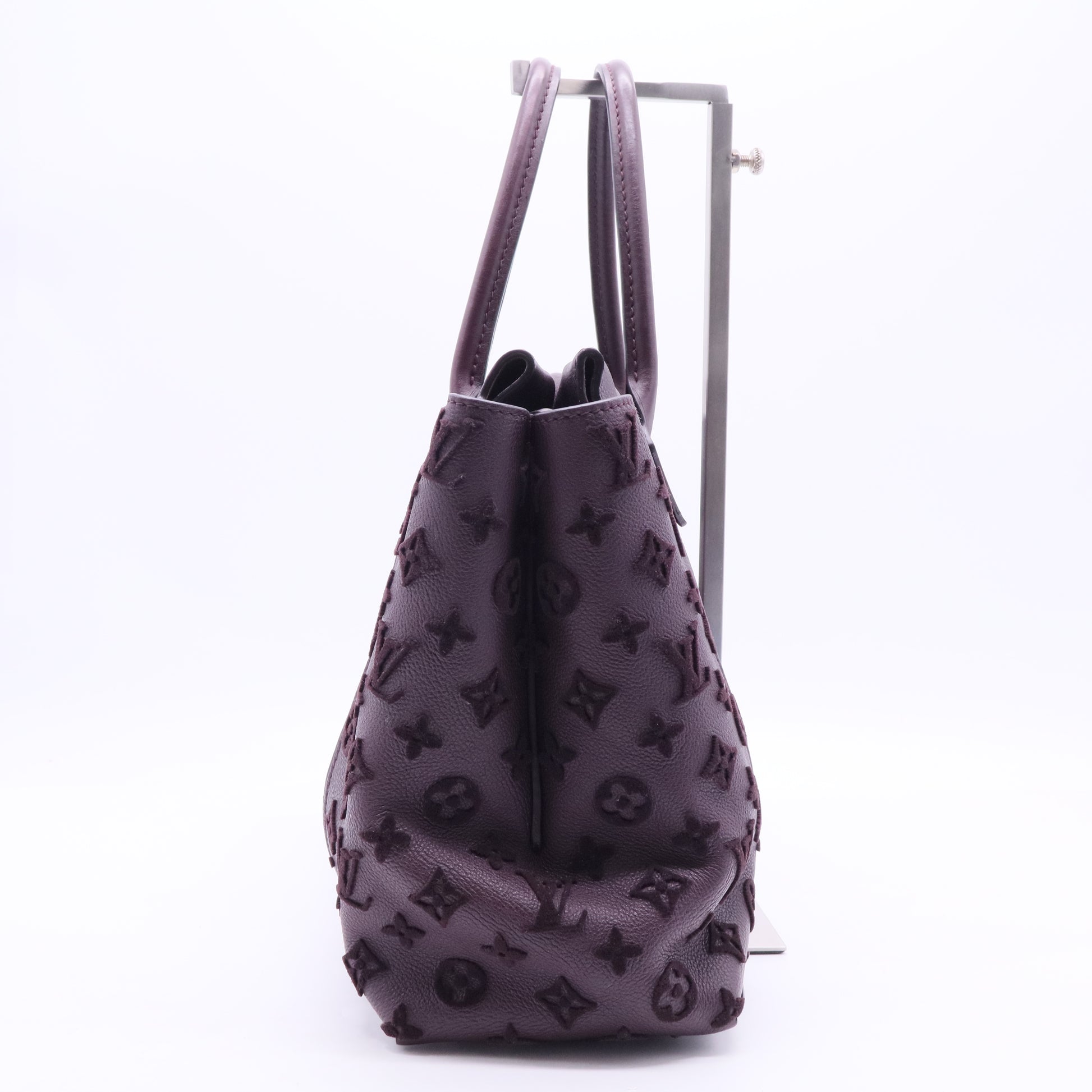 Limited Edition Chocolate Monogram Canvas W PM Bag twins