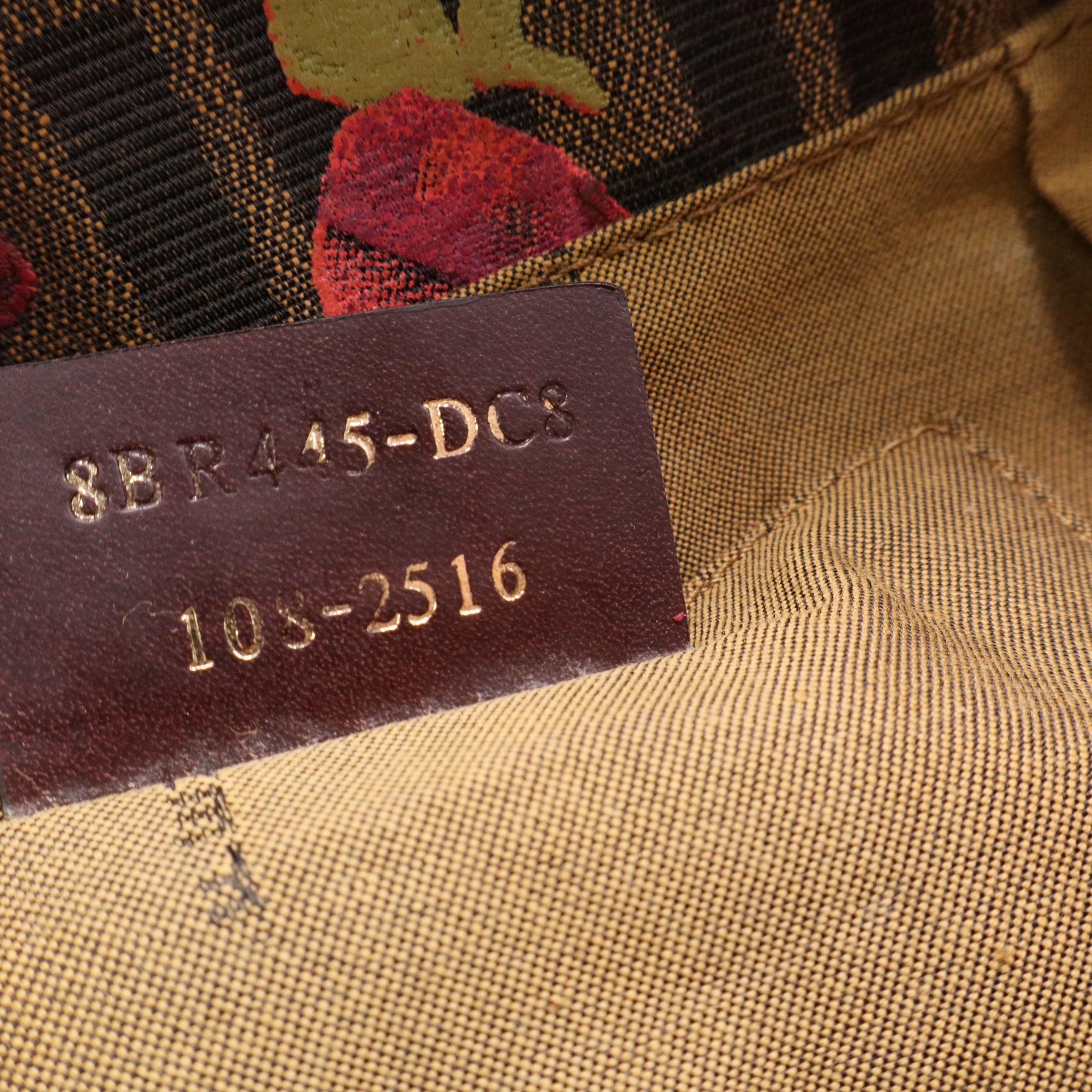 Fendi Zucca FF Chef Bag Vintage Twins