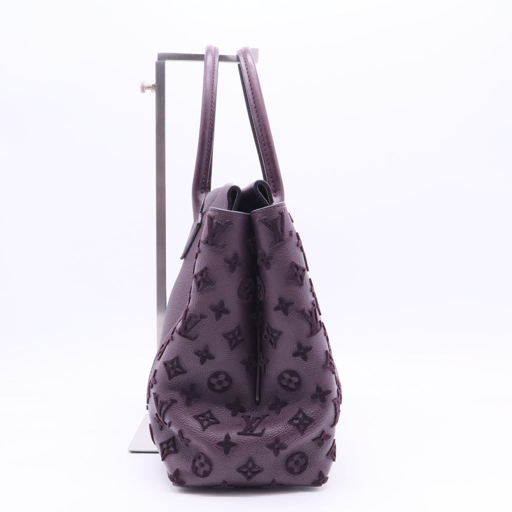 Limited Edition Chocolate Monogram Canvas W PM Bag twins