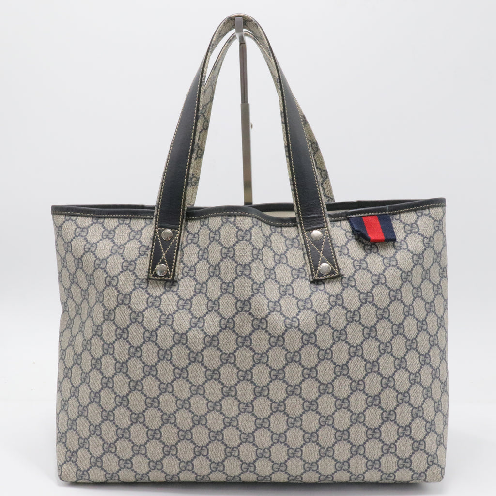 Web Loop Tote GG Coated Canvas Medium