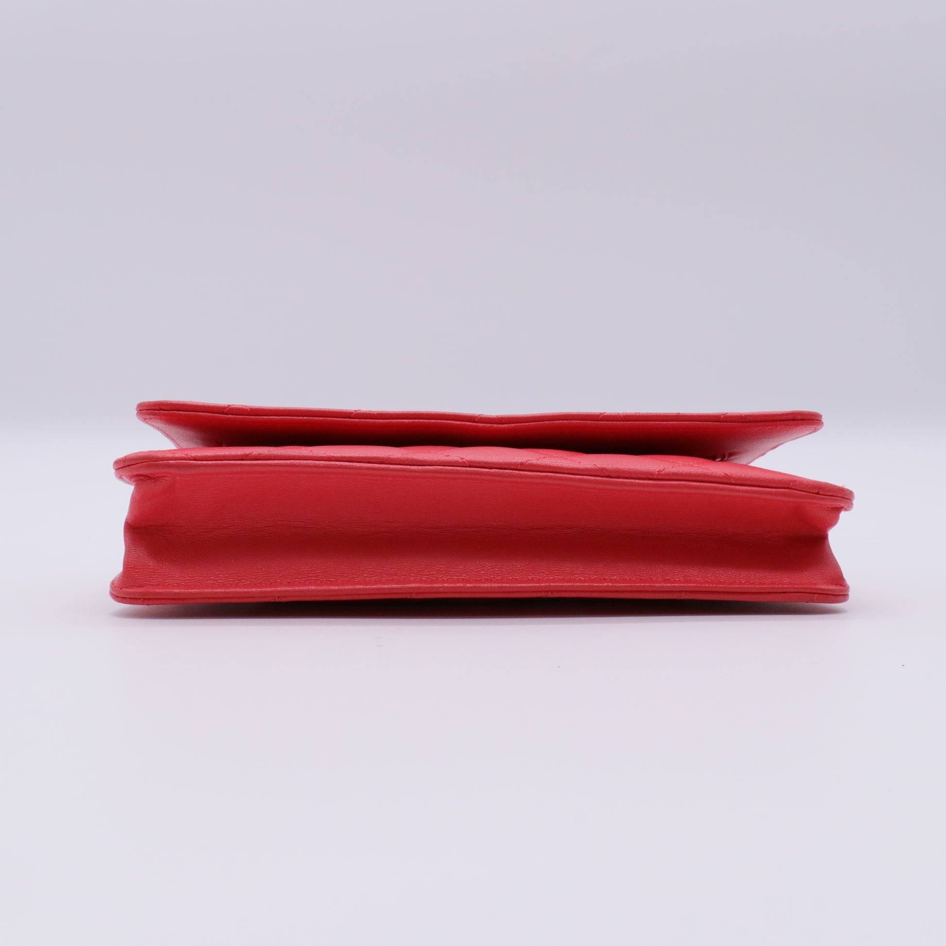 Wallet on Chain Quilted Lambskin twins