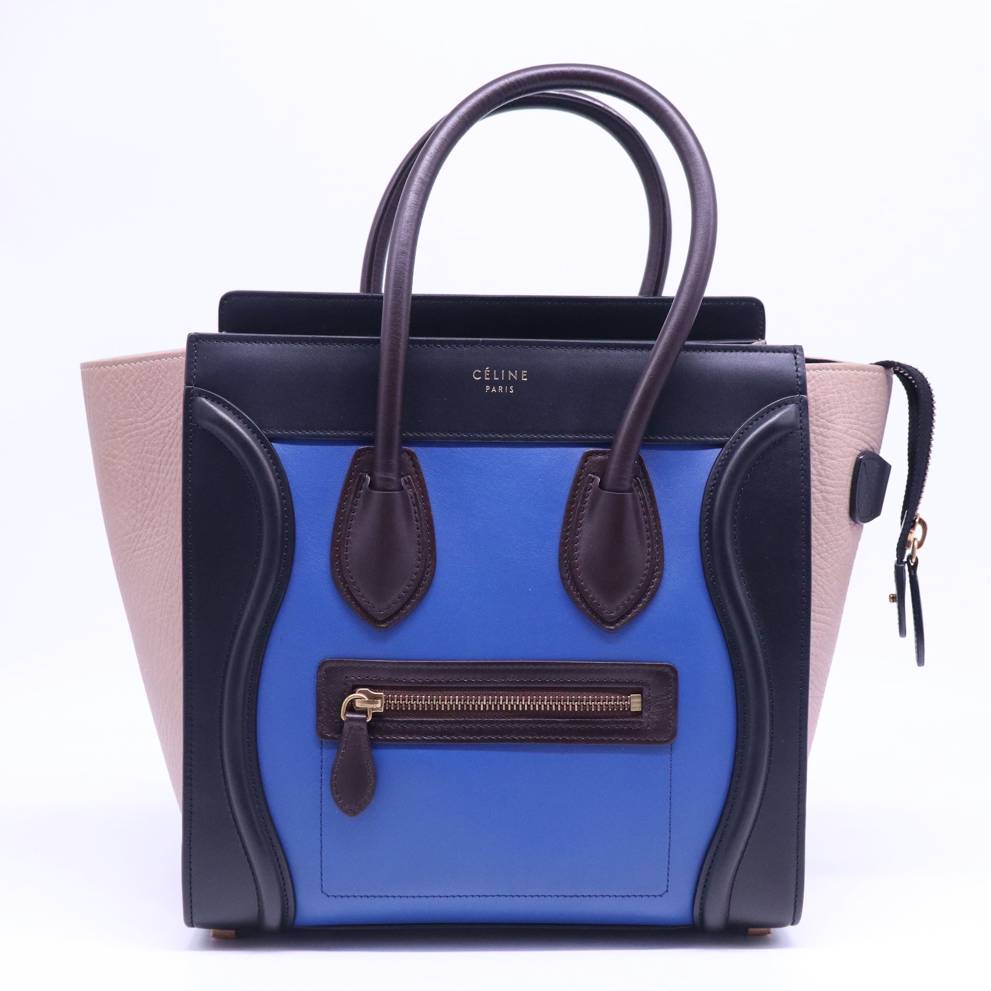 Luggage Bag Canvas and Leather Micro B21082