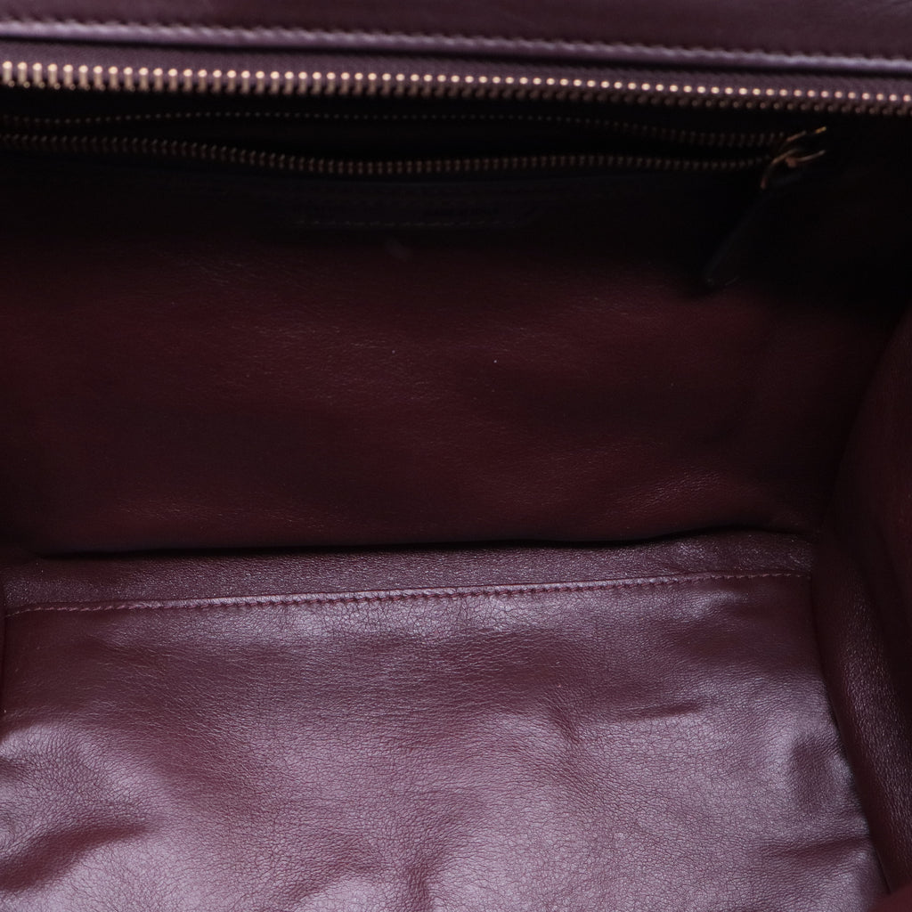 Tricolor Luggage Bag Felt Mini B20119