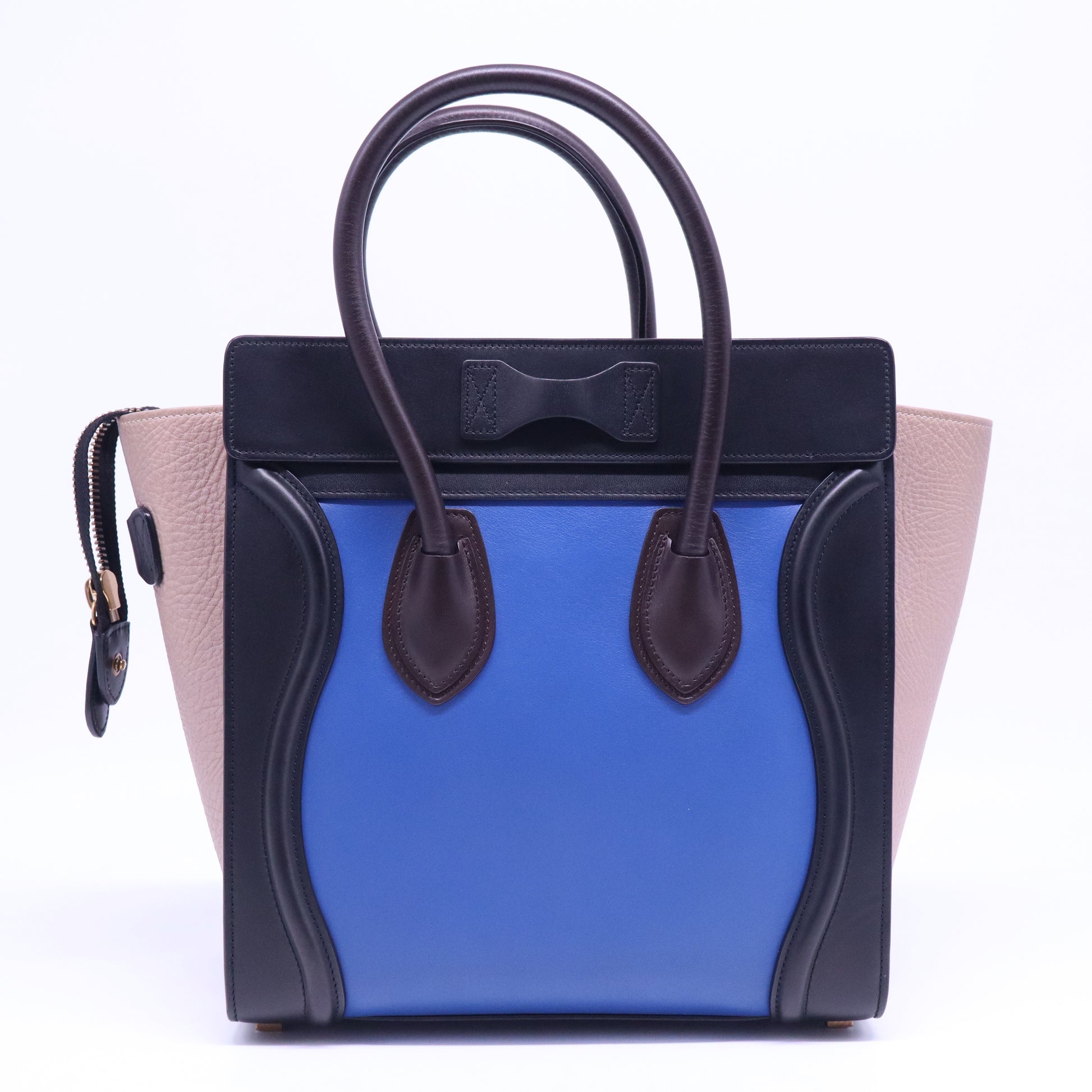 Luggage Bag Canvas and Leather Micro B21082