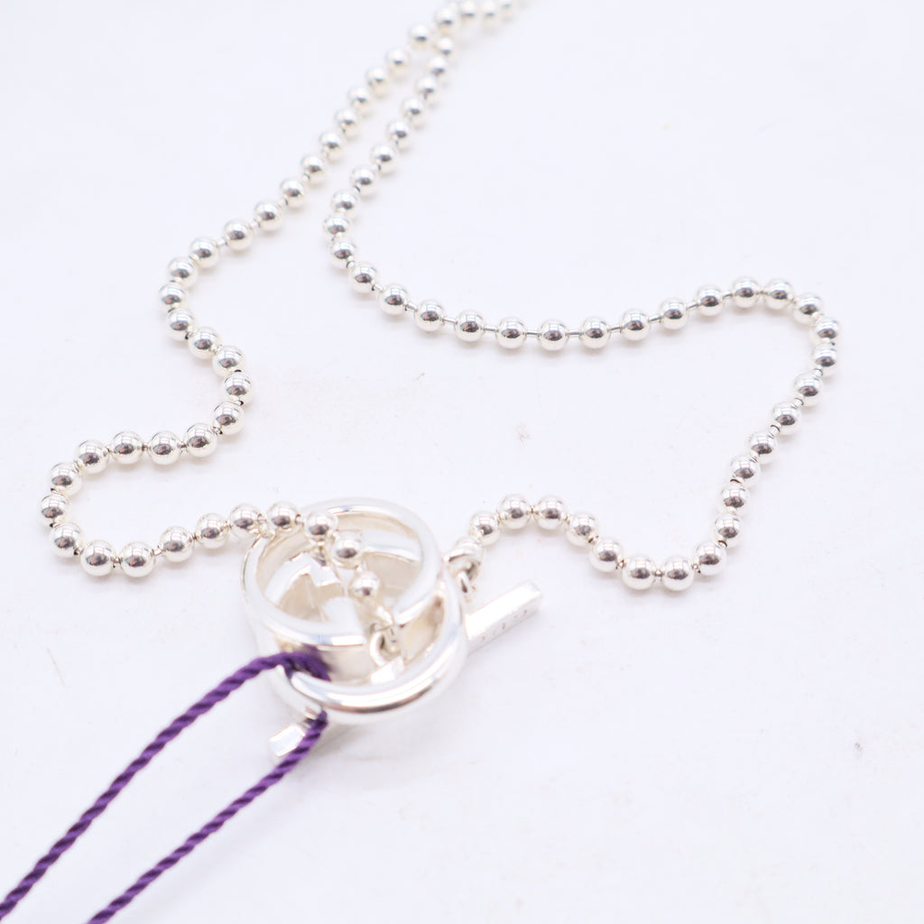 Gucci Interlocking G Pendant Necklace Twins LDJ3062