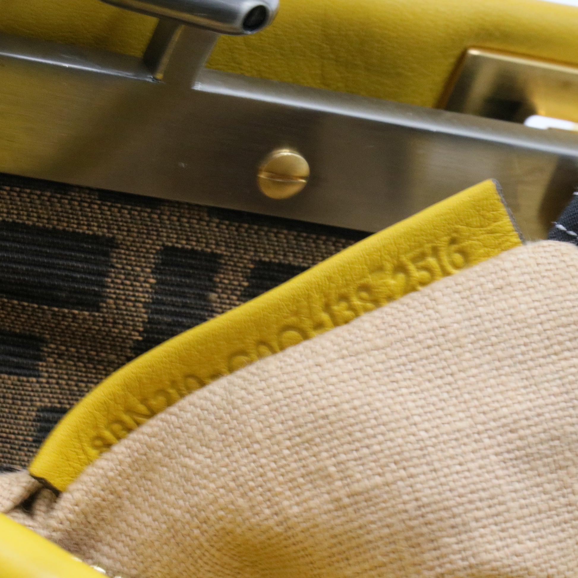 Fendi Peekaboo Bag Soft Leather Regular