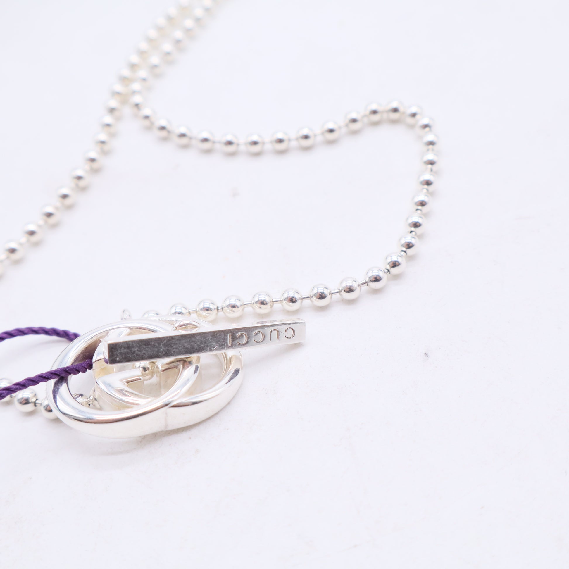 Gucci Interlocking G Pendant Necklace Twins LDJ3062