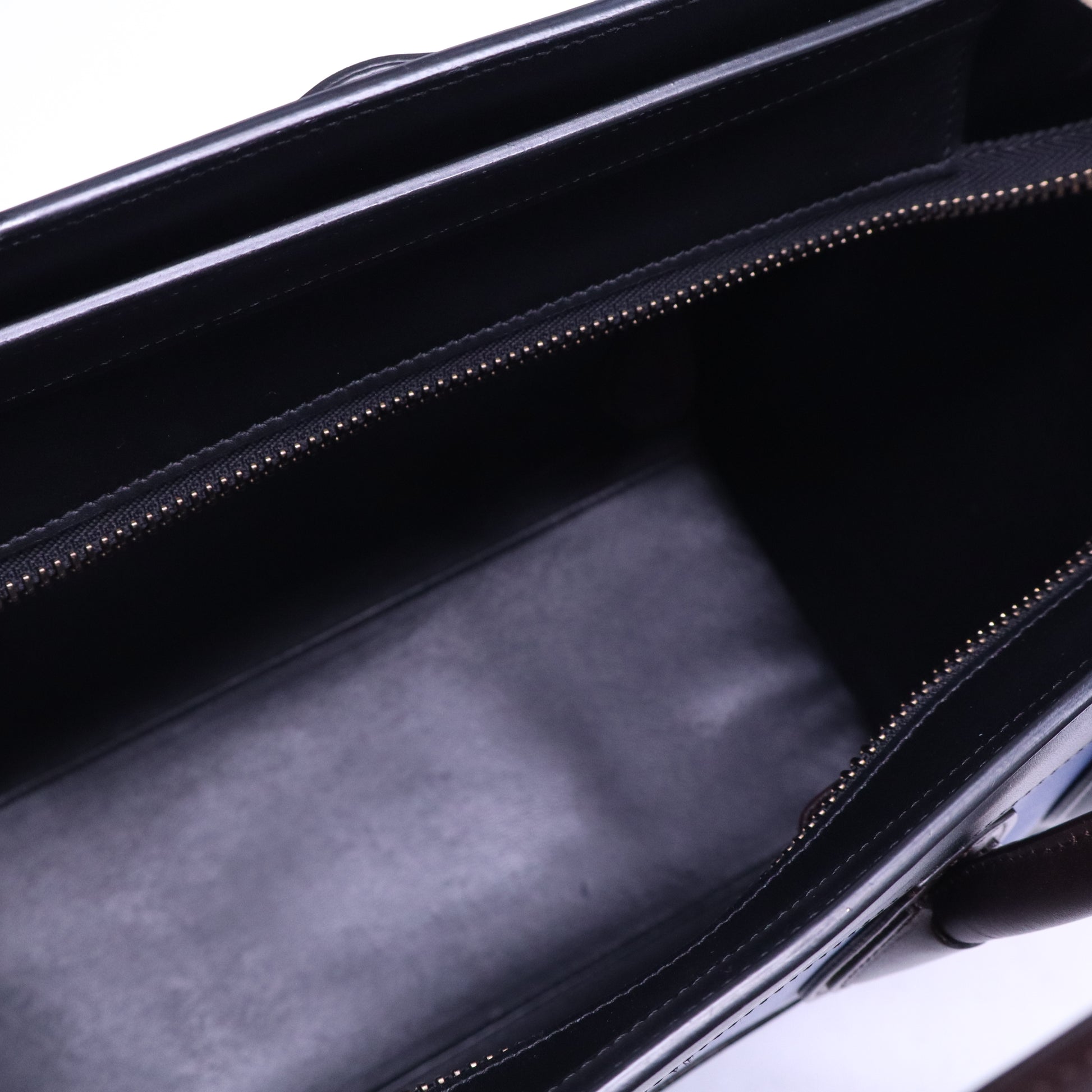 Luggage Bag Canvas and Leather Micro B21082