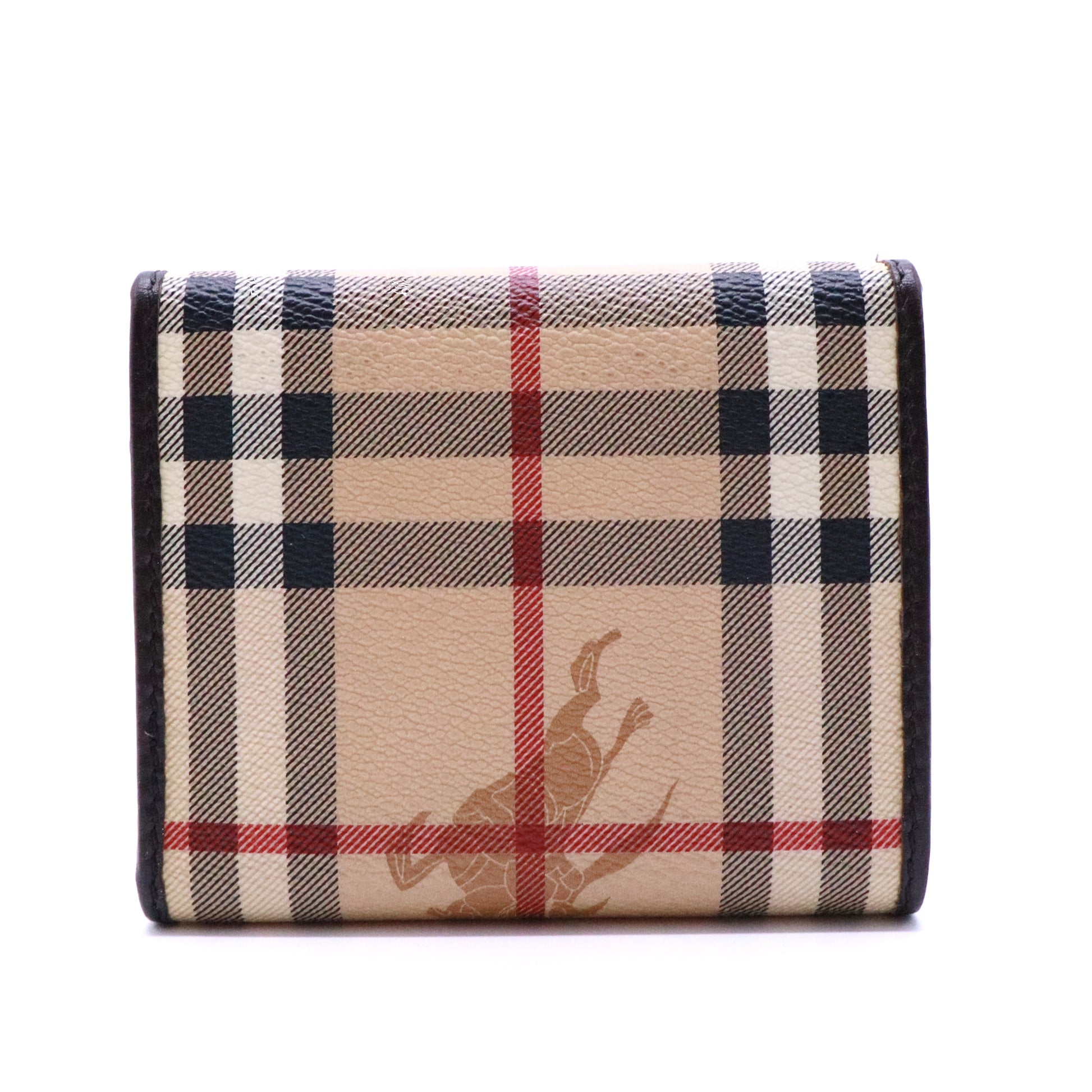 Haymarket Check Pattern Plaid Print Wallet